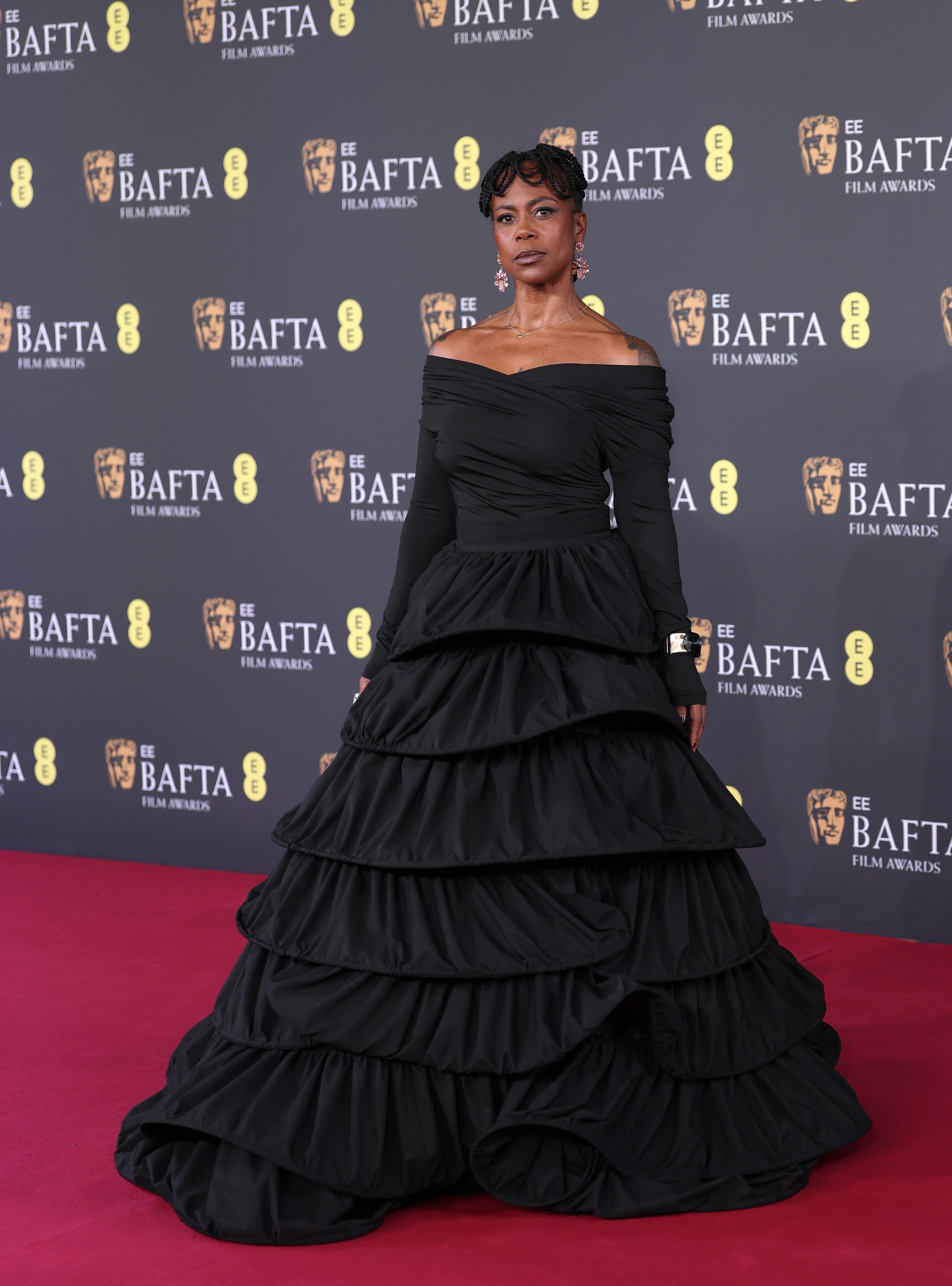 Hannah Beachler attends the 2026 EE BAFTA Film Awards at The Royal Festival Hall on February 22, 2026 in London, England.