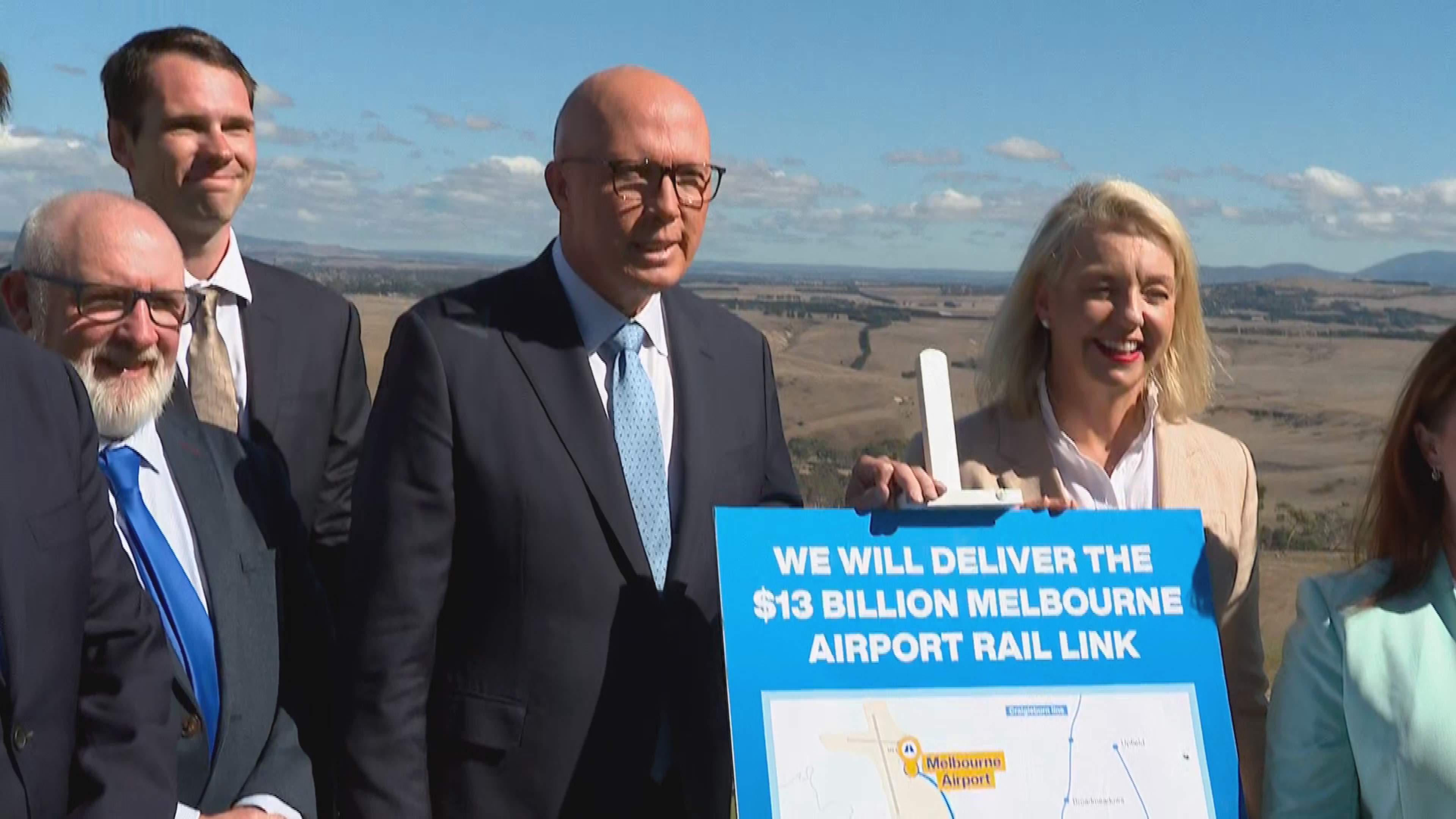 '$200b pipe dream': Dutton targets SRL project in battle for Victorian votes
