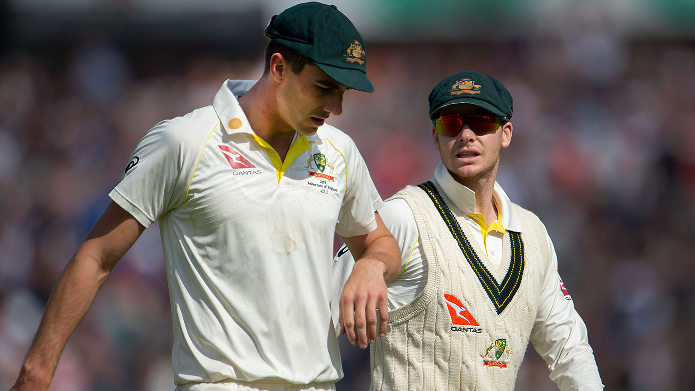 Pat Cummins and Steve Smith