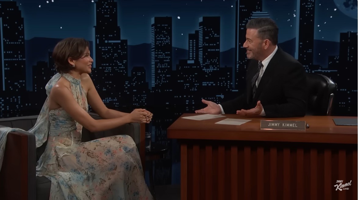 Zendaya, Jimmy Kimmel
