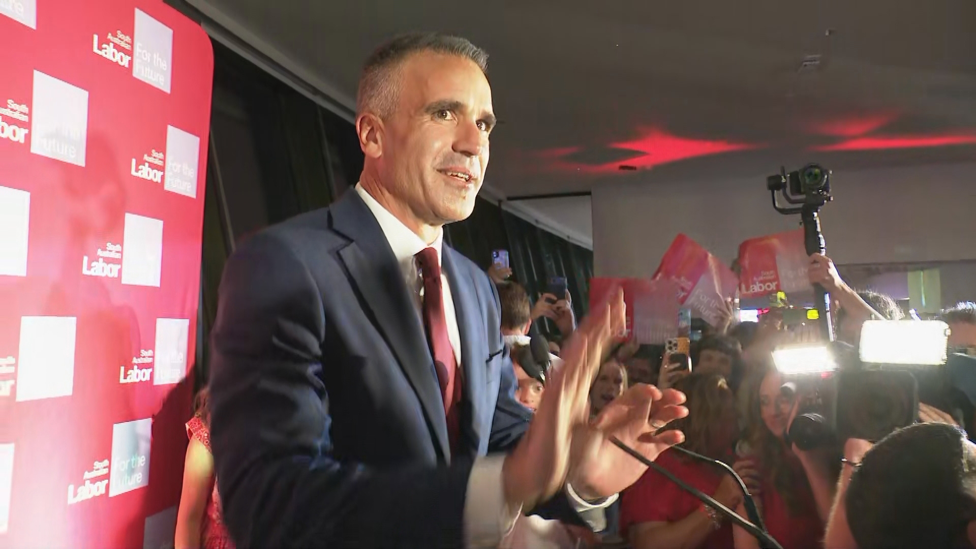 SA celebrates election win