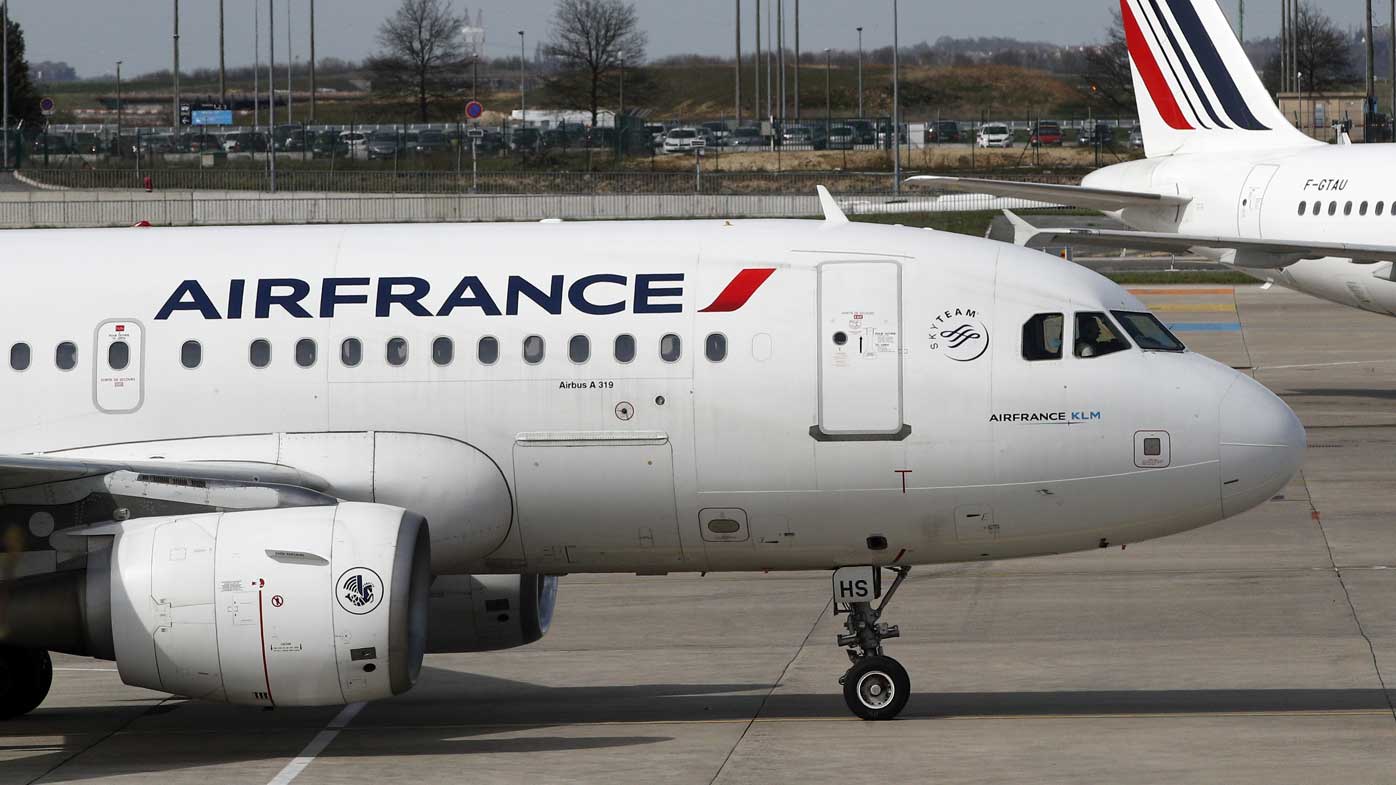 The stowaway died in the landing gear on an Air France flight to Paris.