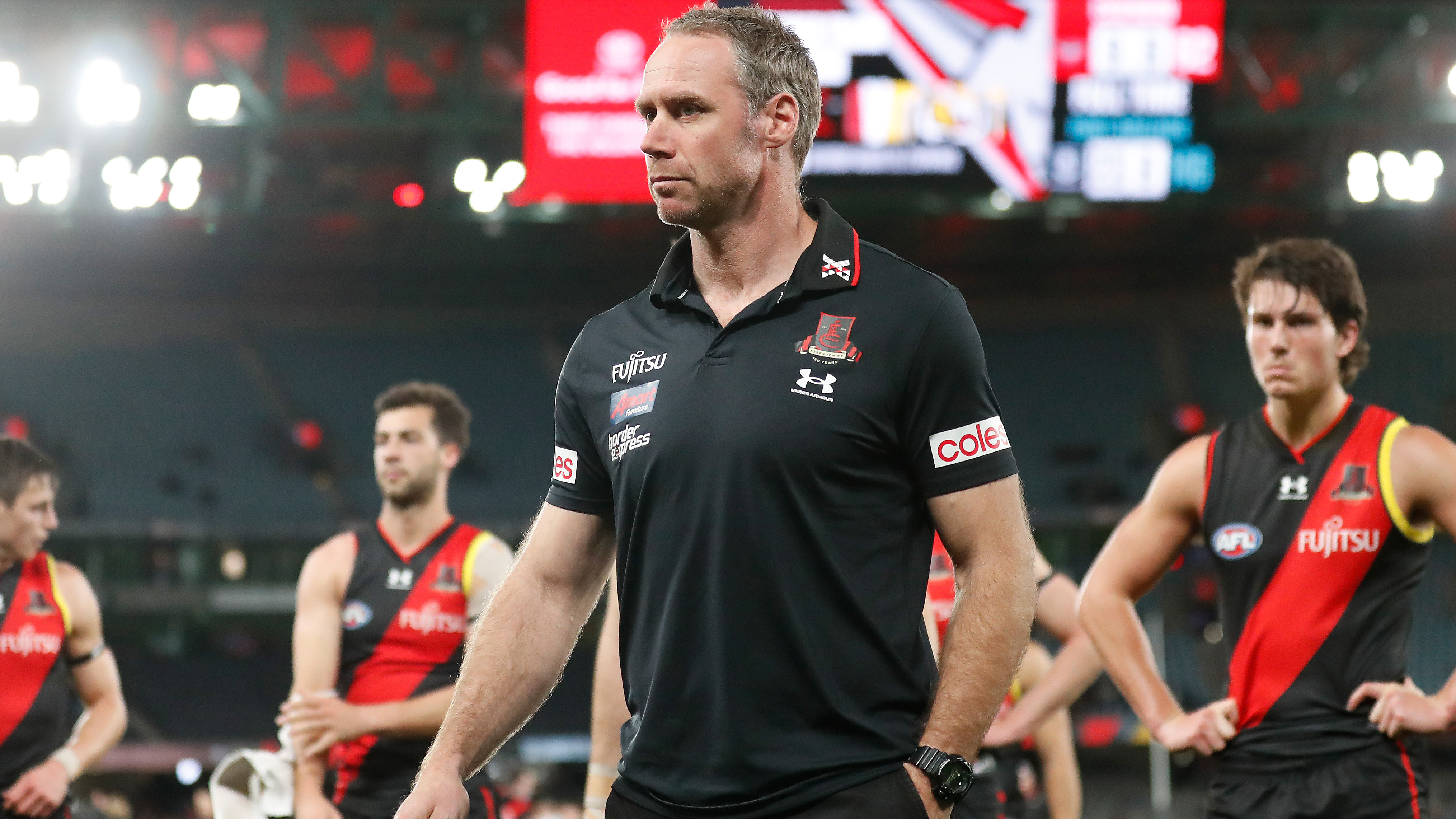 Ben Rutten fired as coach of Essendon Bombers