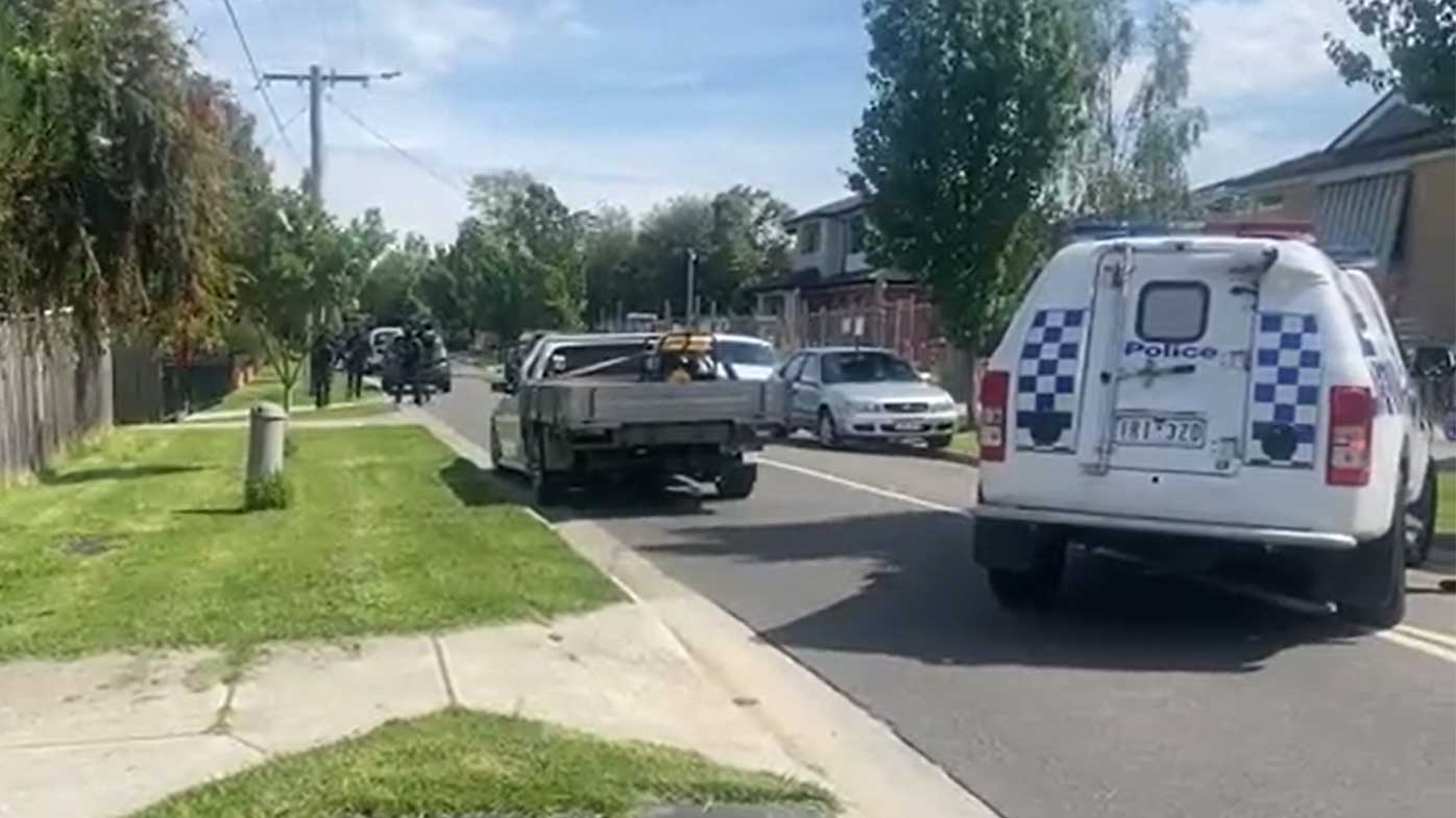 Police are searching for a gunman in Boronia.