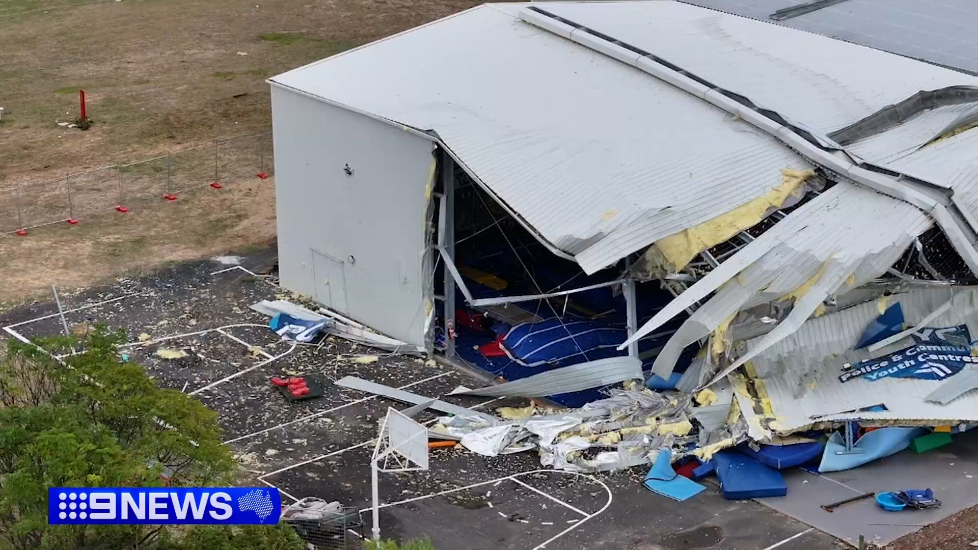 Bunbury tornado damage