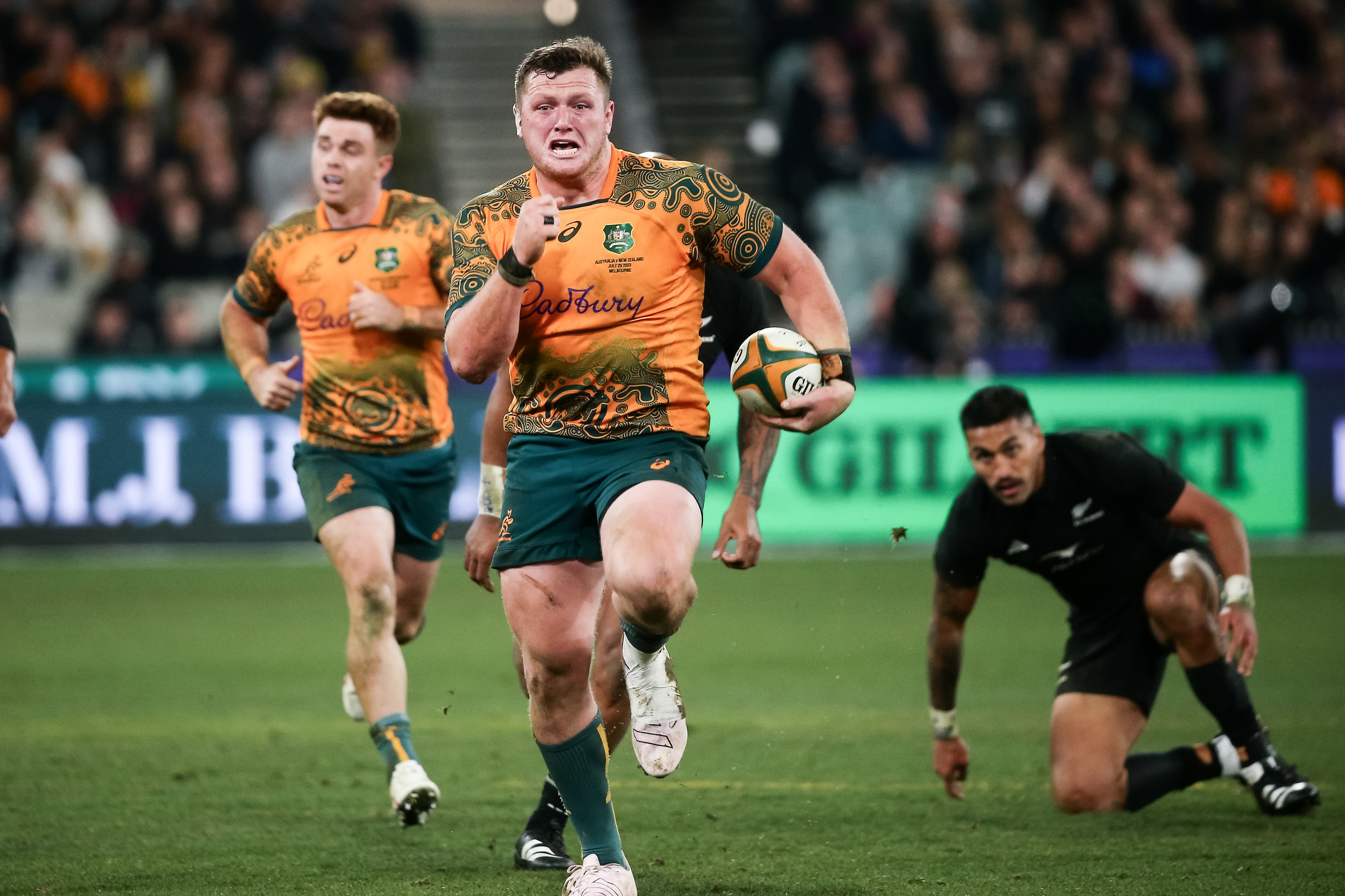 Angus Bell stars against All Blacks in Bledisloe Cup Test