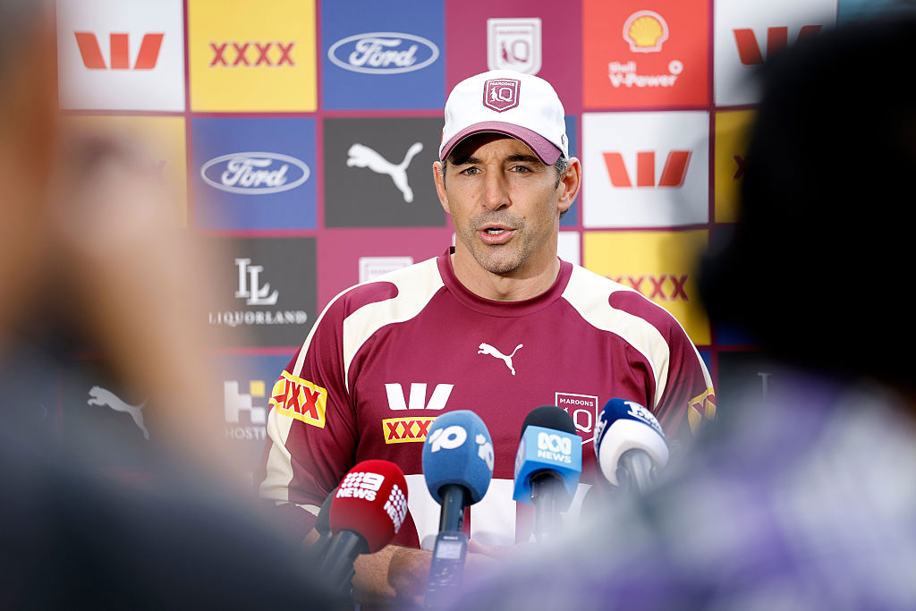 Queensland Maroons Coach, Billy Slater.