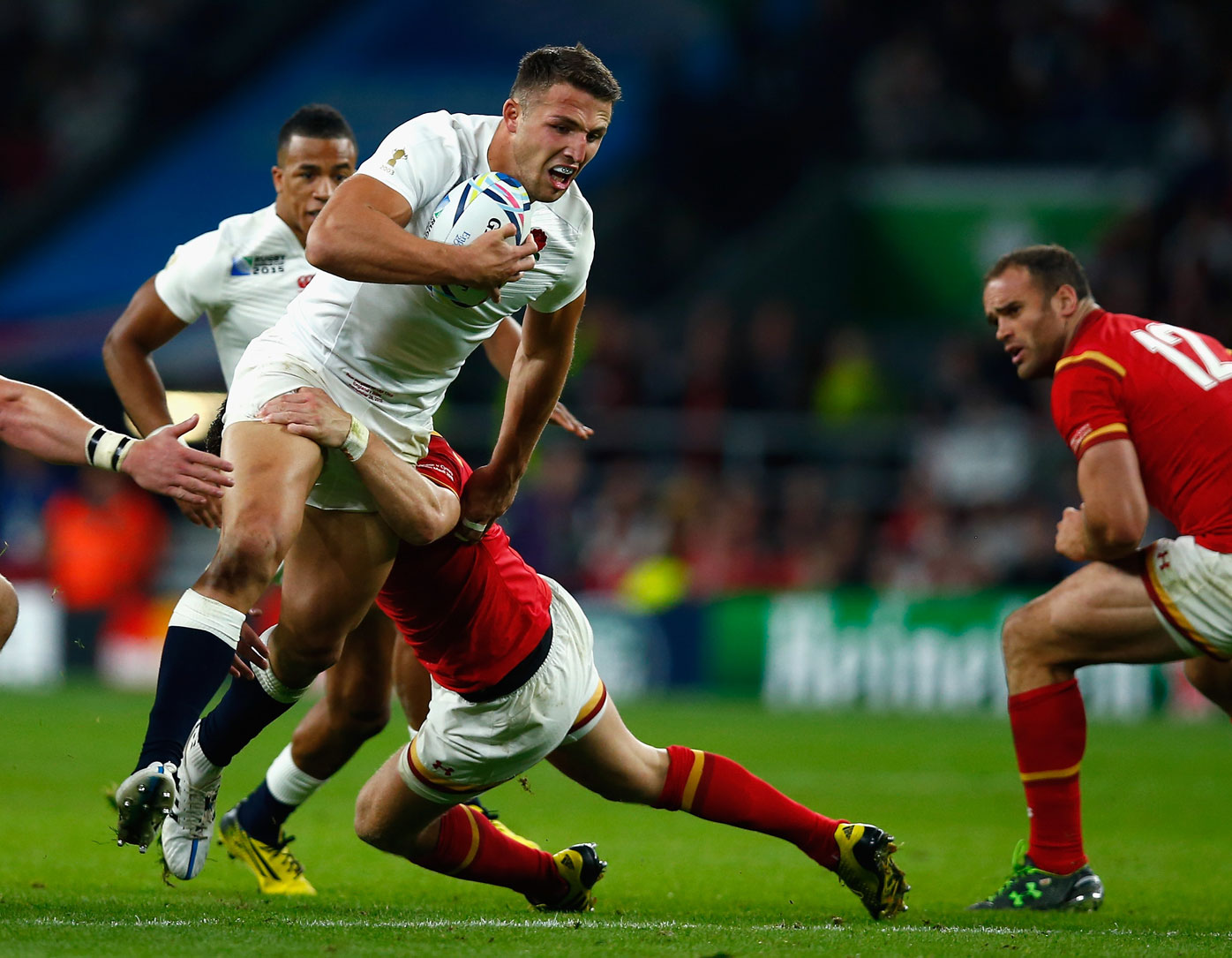 A Quoi Sert Le Casque Au Rugby Actualité rugby | Sam Burgess marque le serpent de Mike Ford dans une