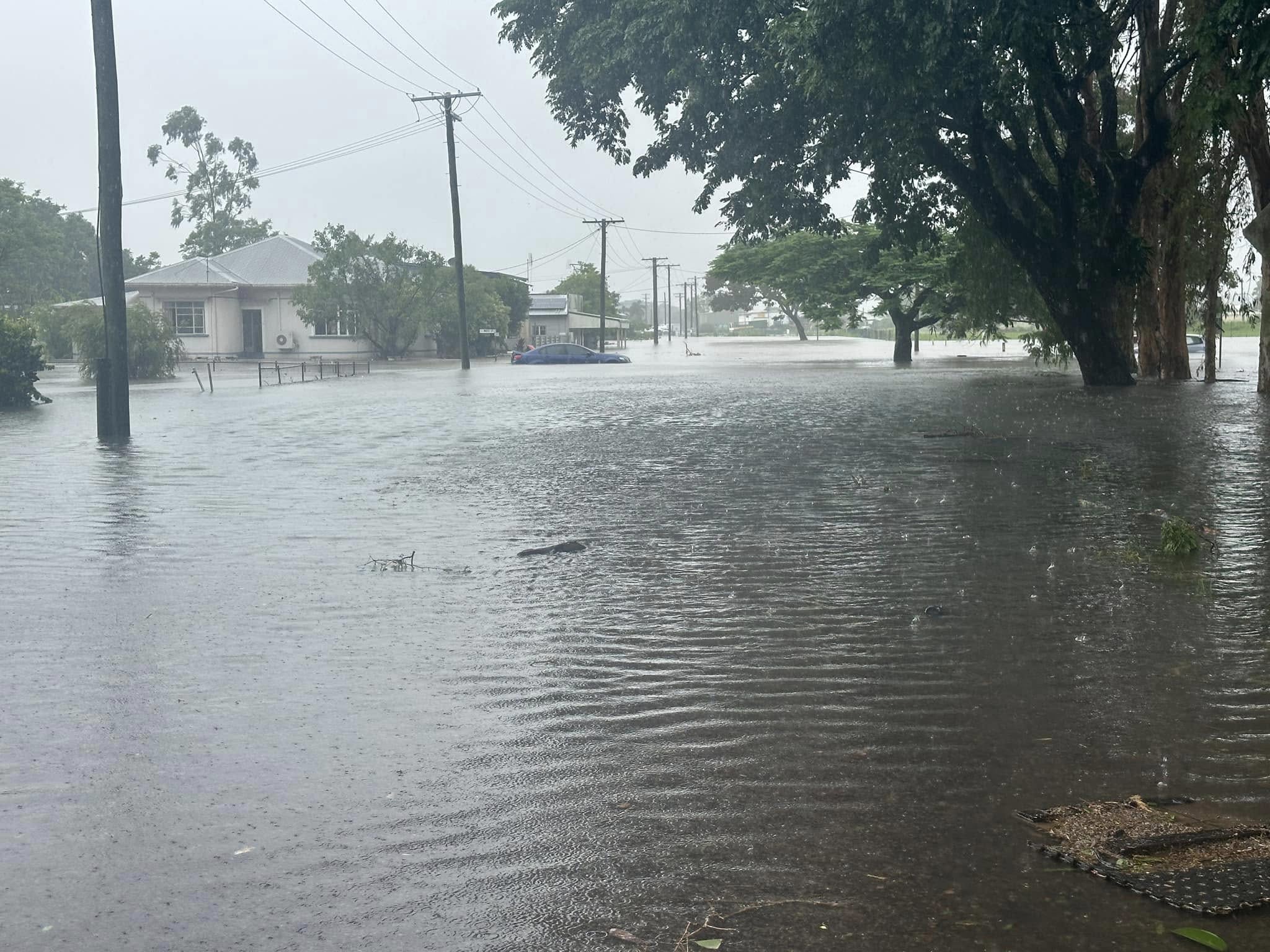 Flooding in Ingham, Queensland