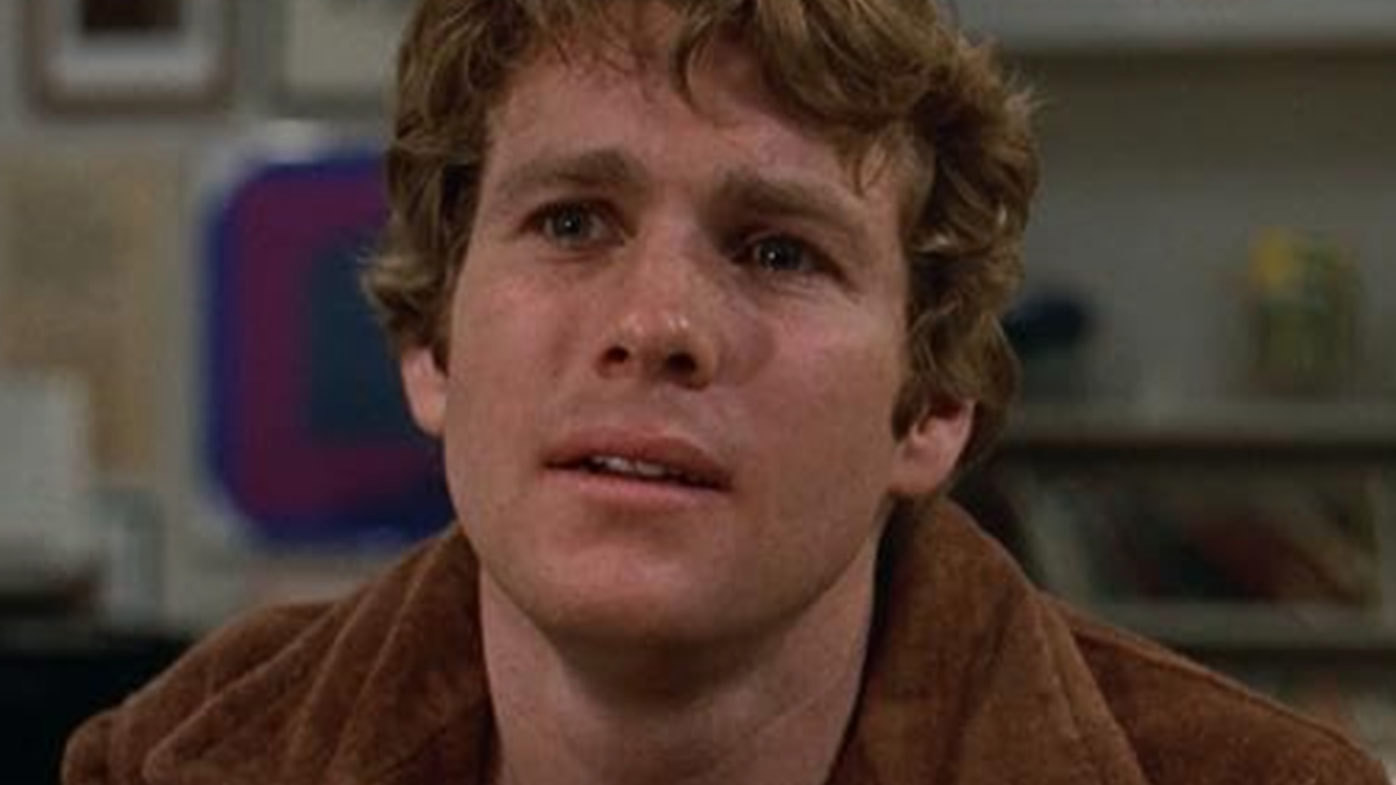 Ryan O'Neal in Love Story.