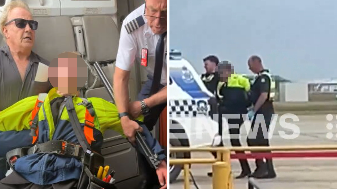 man detained at Avalon airport