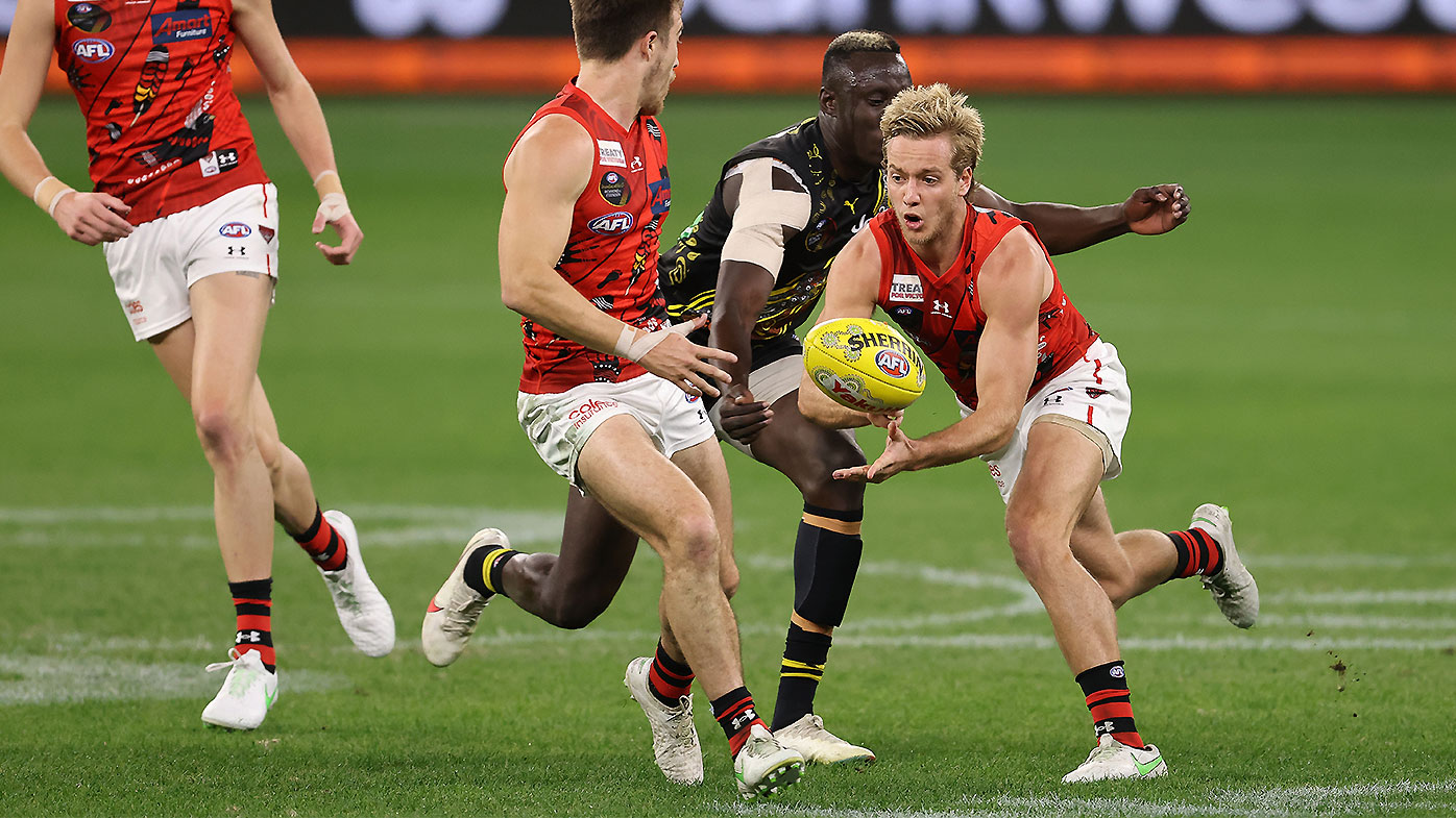 AFL: Shai Bolton stars as Richmond defeats Essendon, Darcy Parish breaks club record