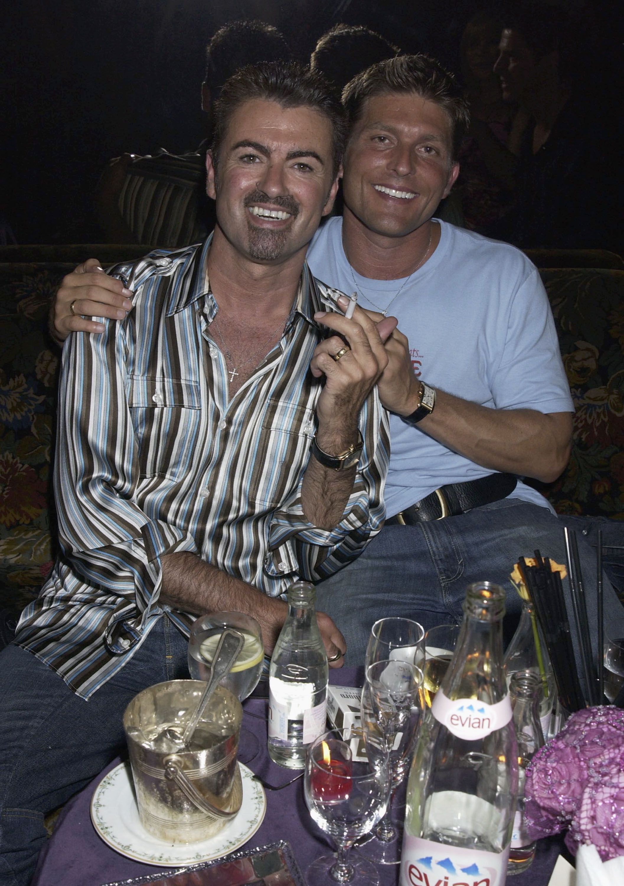 George Michael and Kenny Goss