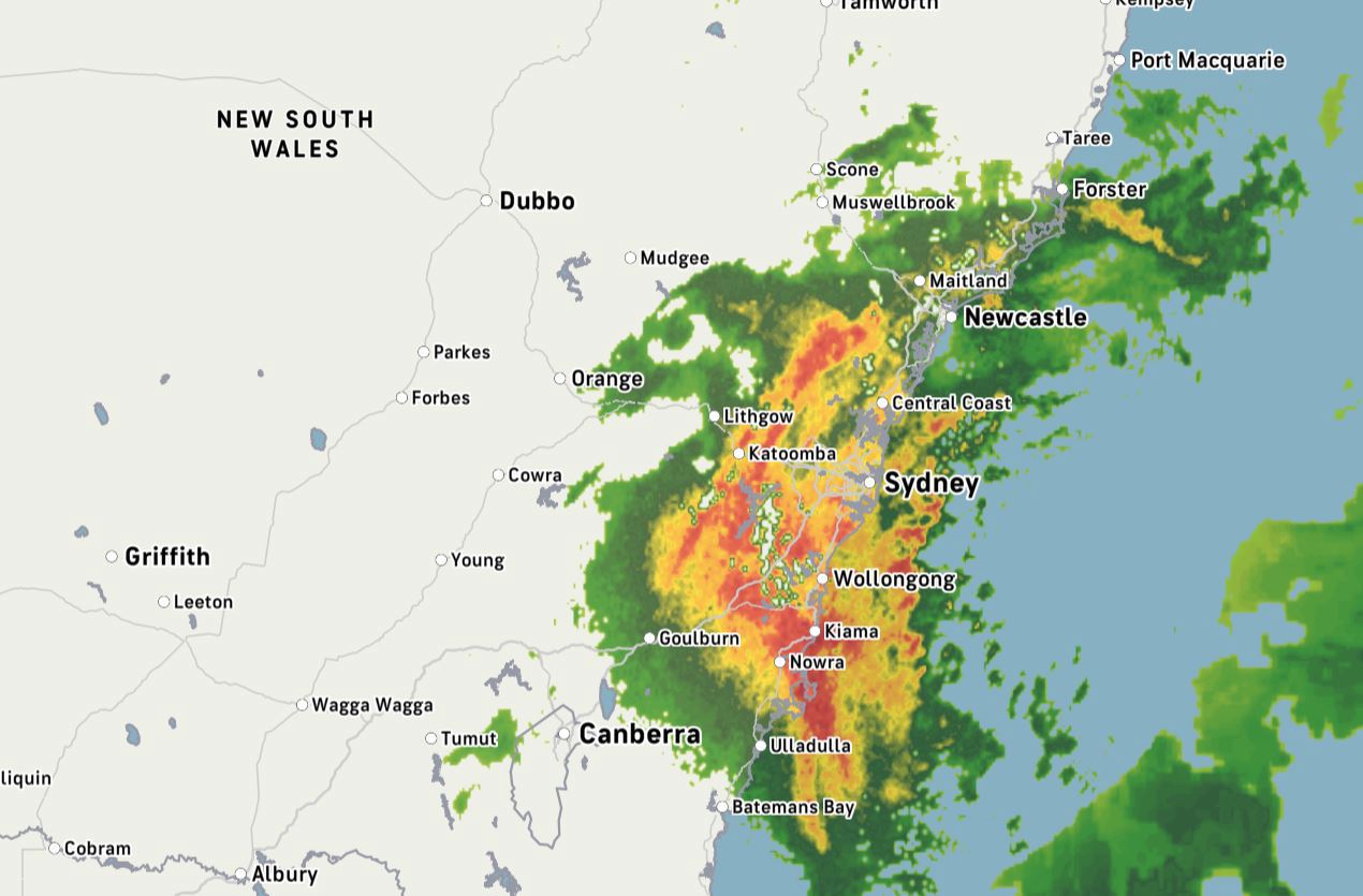 East Coast storm