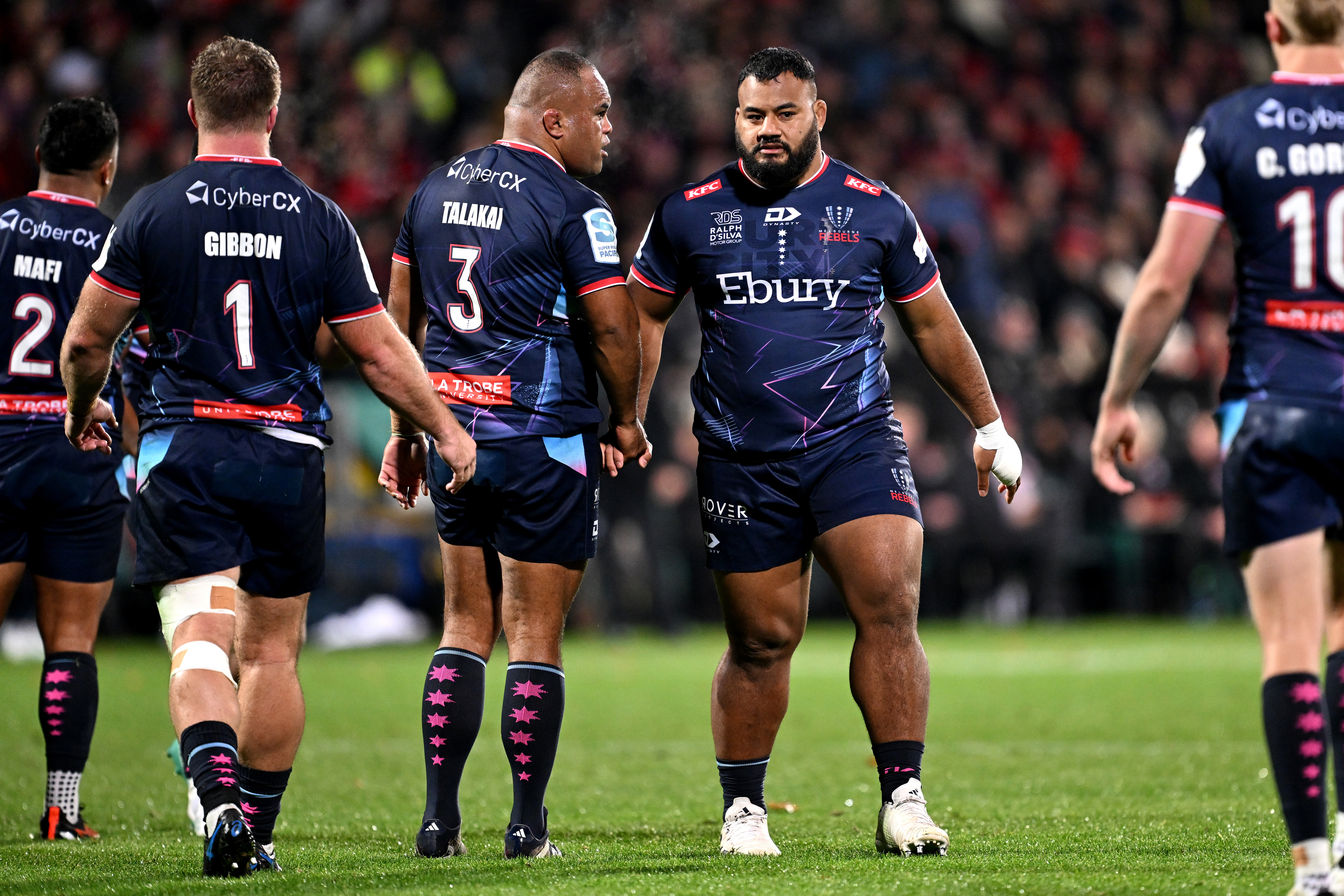 Taniela Tupou of the Rebels replaces Sam Talakai.