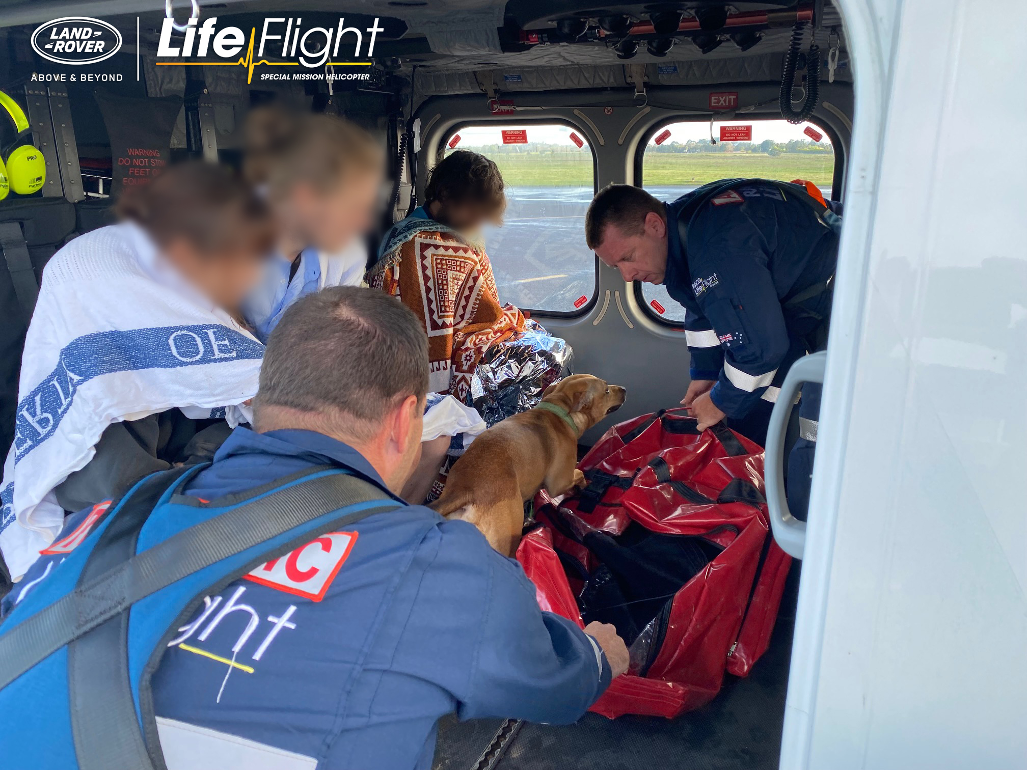 The LifeFlight helicopter has rescued 18 people and 14 pets from floodwaters in the NSW Central West.