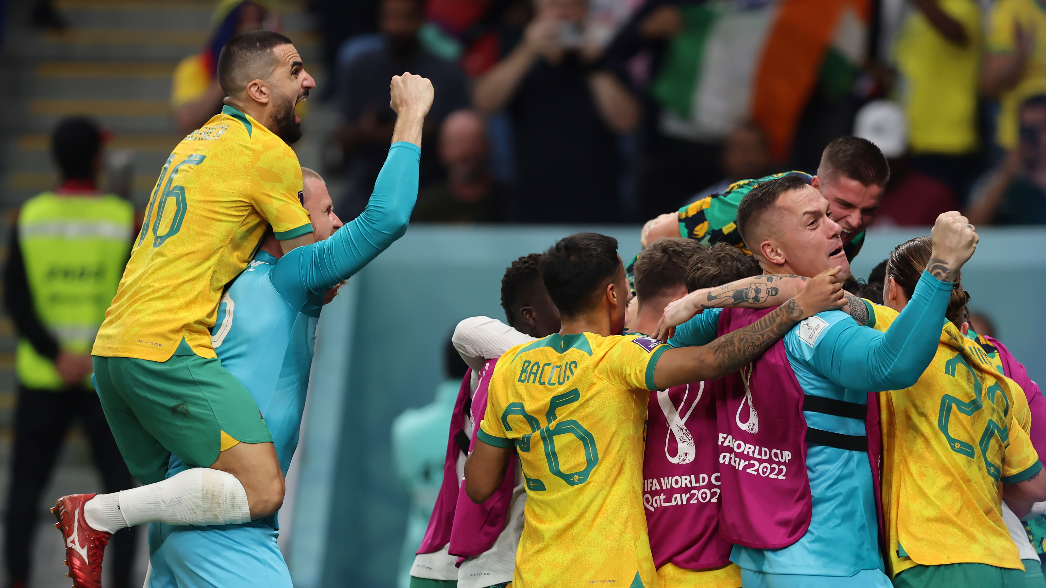 Coupe du monde de football 2022 | Les Socceroos battent le Danemark et se qualifient pour les huitièmes de finale
