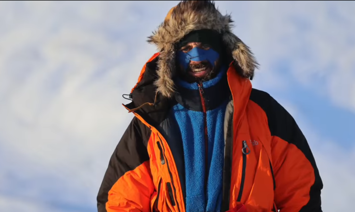 With just 48 hours remaining in the world's toughest, windiest, and coldest footrace, Aaron Crook's body was in agony.