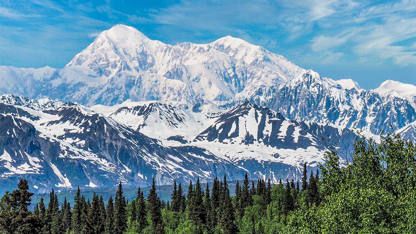 Denali, también conocido como Monte McKinley.