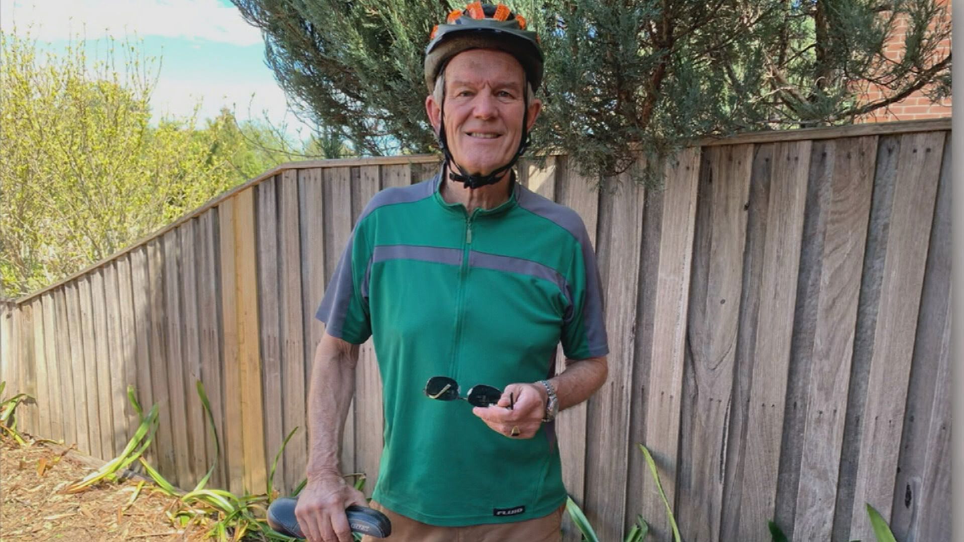 Melbourne cyclist Christiaan Nyssen needed major surgery after he was swooped and pecked in the eye on a ride in Yarrawonga in 2021.The patient made a full recovery, thanks to the hard work of Epworth Freemasons' eye surgeon Dr Elvis Ojaimi, who implanted an imported prosthetic iris and lens to fix the damaged eye.