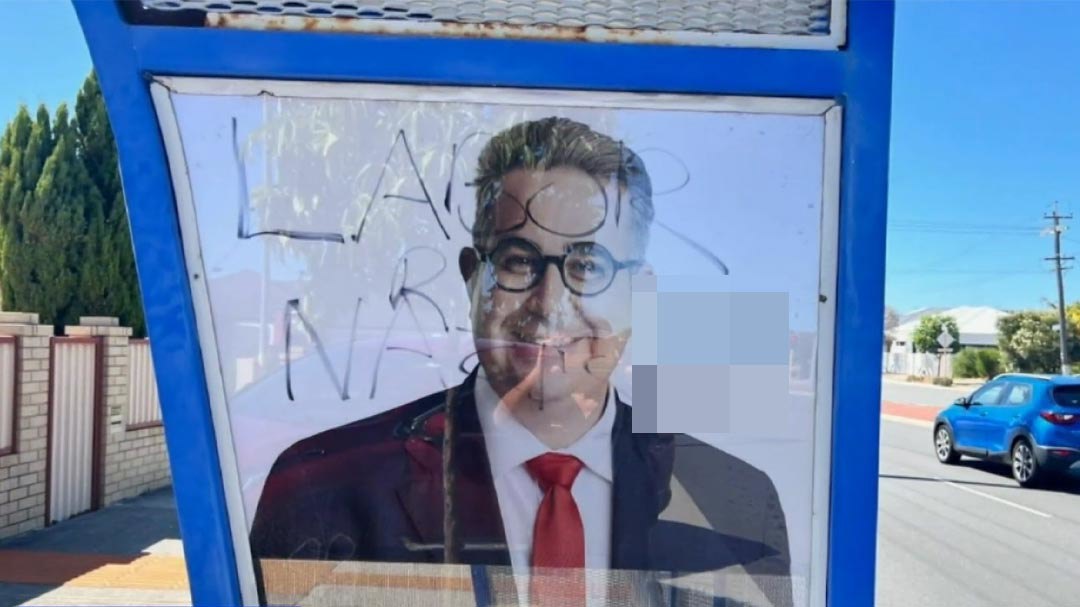 There's disturbing new images of anti-Semitic graffiti scrawled around Perth suburbs, with concern of a rise in hate-fuelled vandalism.