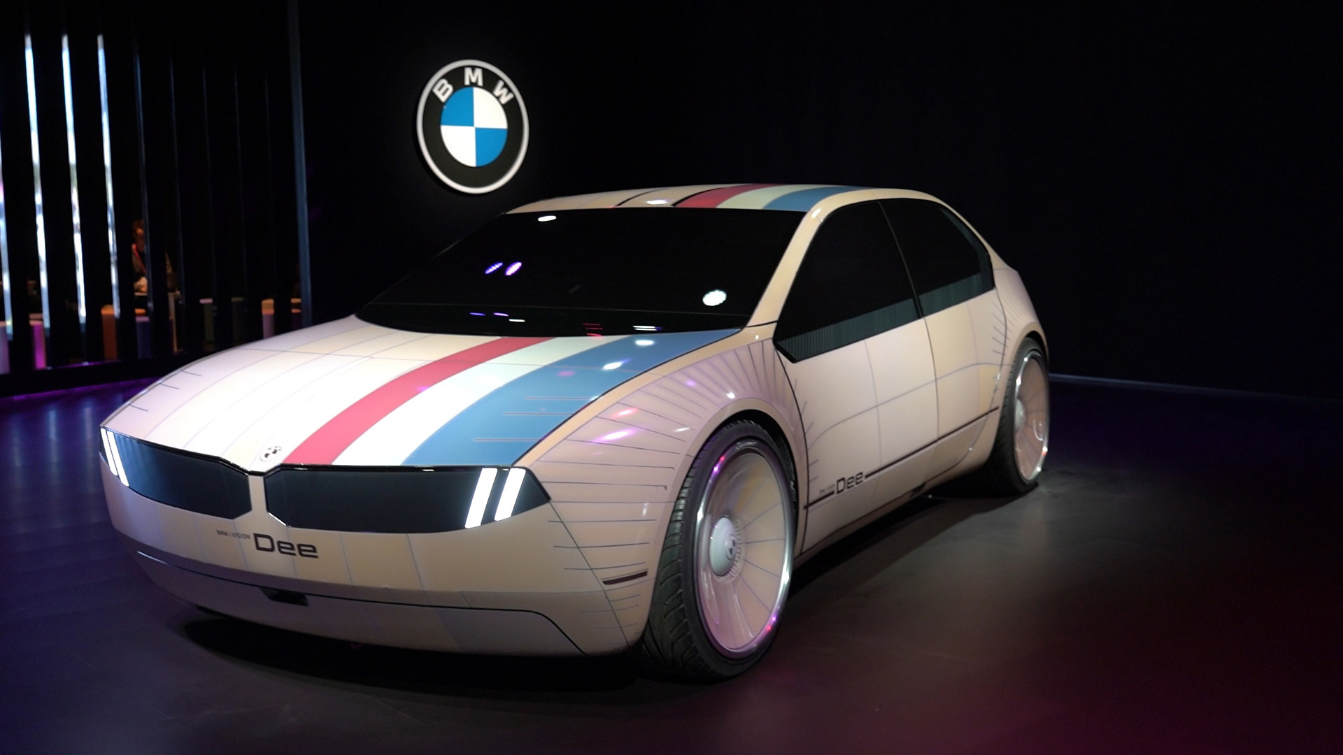 BMW iVision DEE car at CES Las Vegas