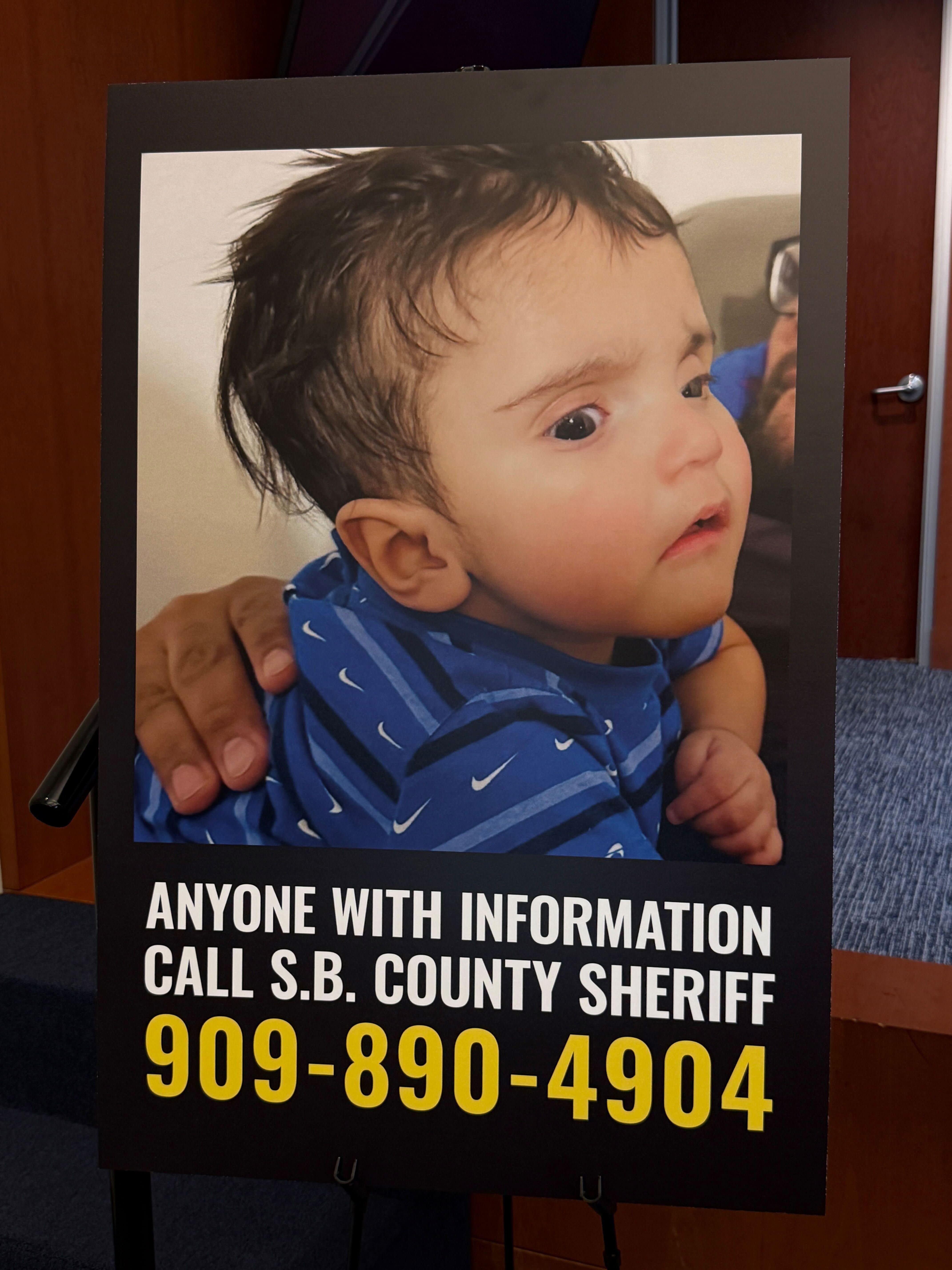 A missing persons poster of Emmanuel Haro in California, USA.