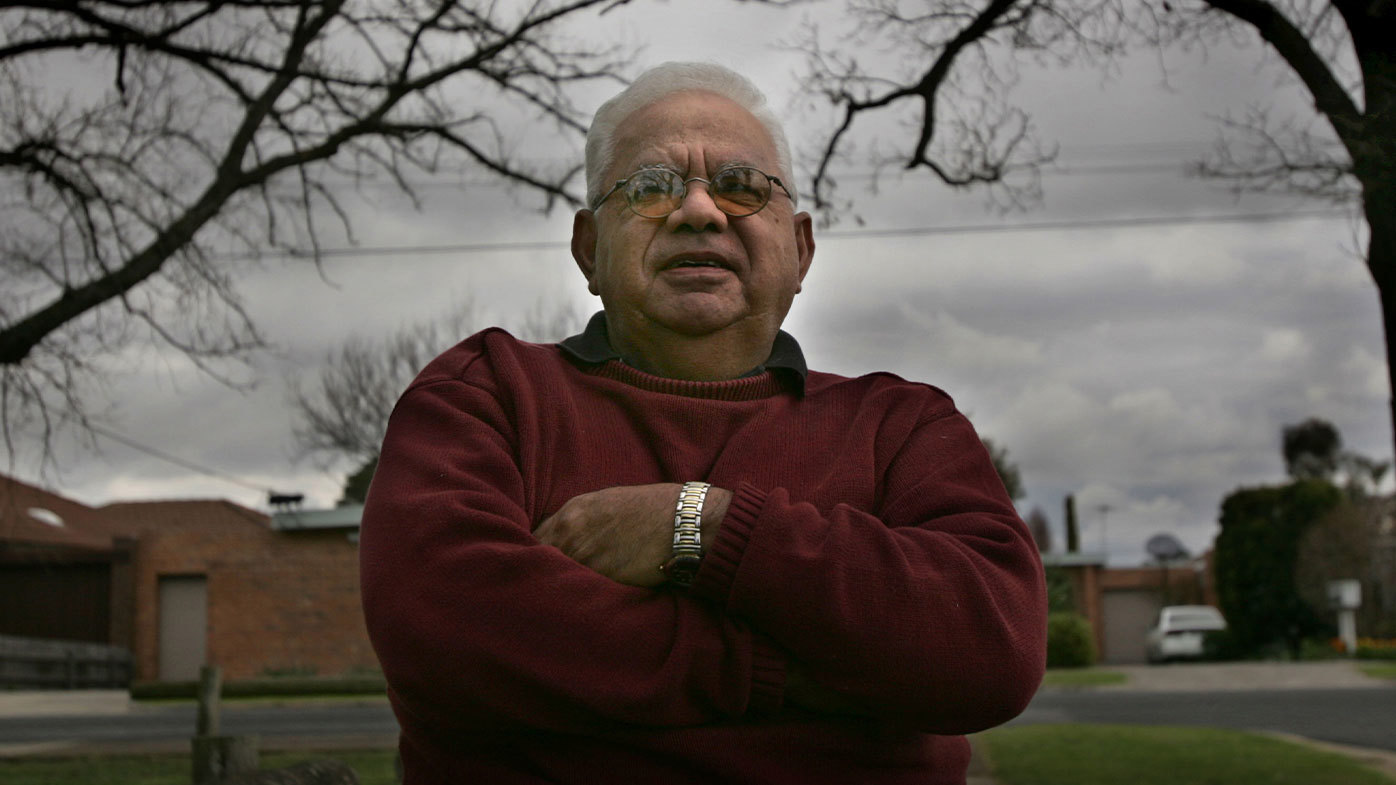 Kevin Coombs, pictured here in 2005, was the first Indigenous athlete to represent Australia at either the Paralympics or Olympics