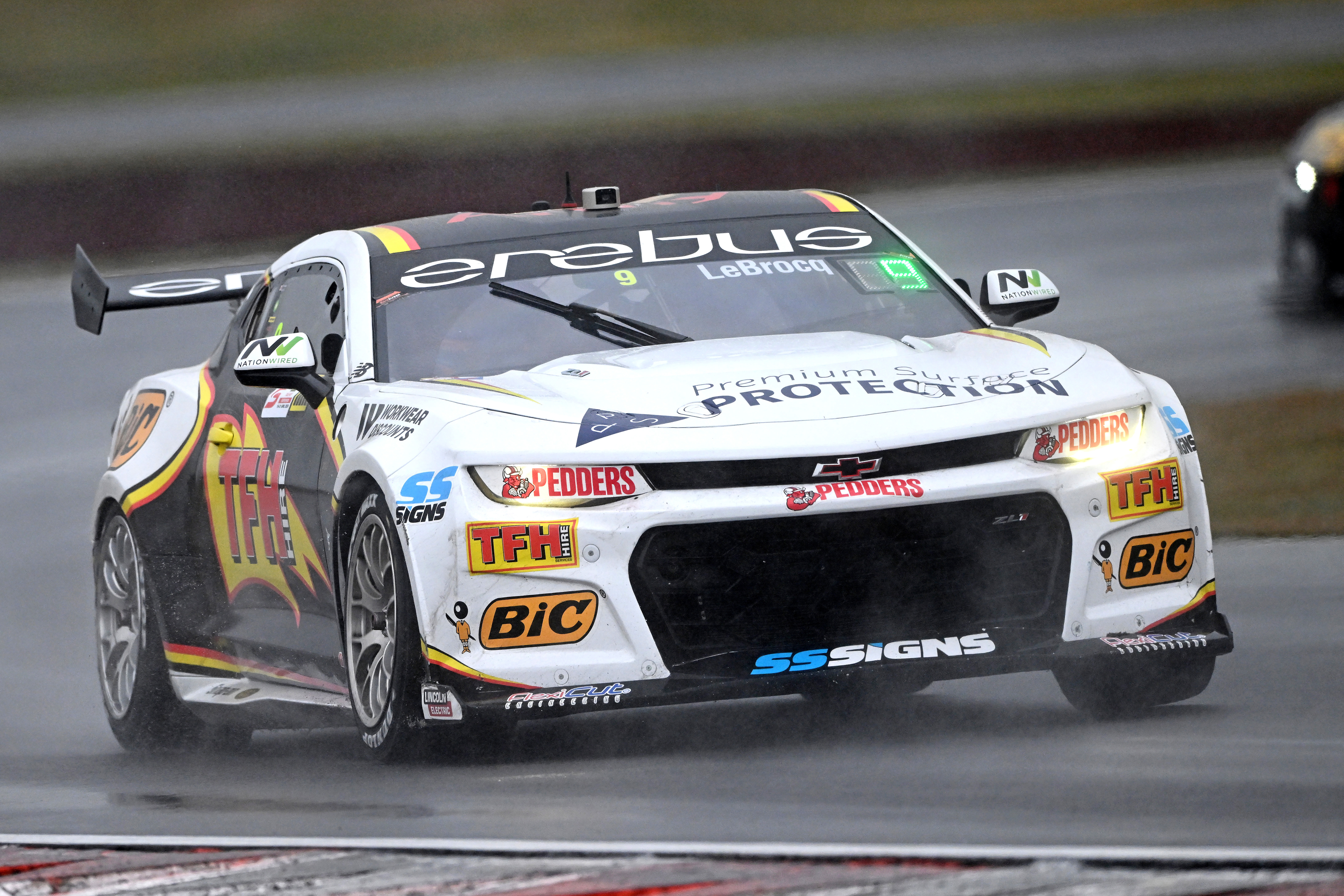 Jack Le Brocq in the Erebus Motorsport Chevrolet Camaro.