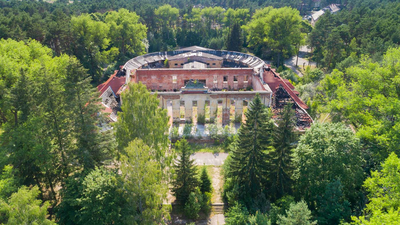 Nearly 12,000 Soviet troops were stationed in the Borne Sulinowo military complex at the height of the Cold War.