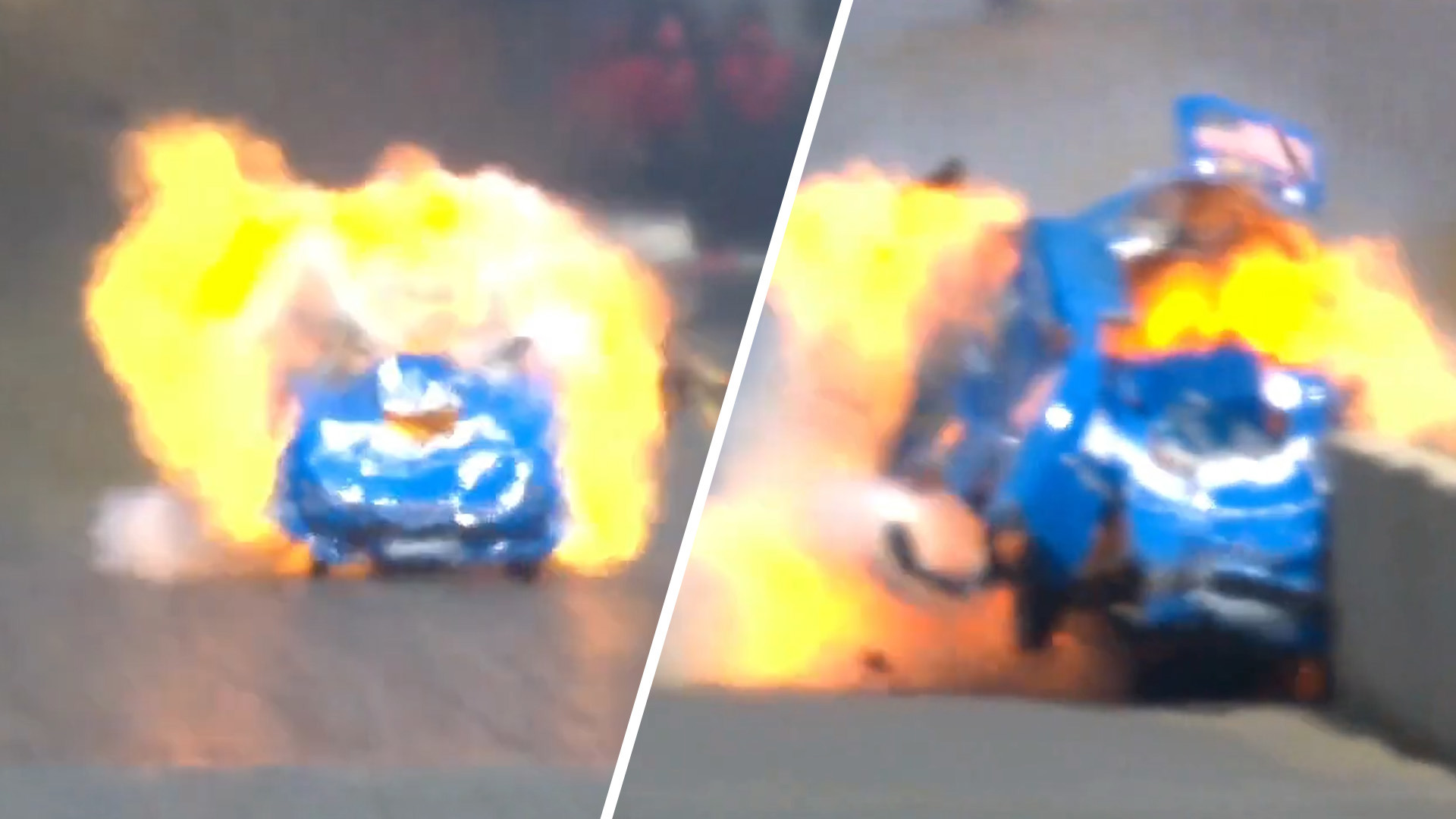 John Force was left in intensive care after this 'catastrophic' crash at nearly 500km/h.