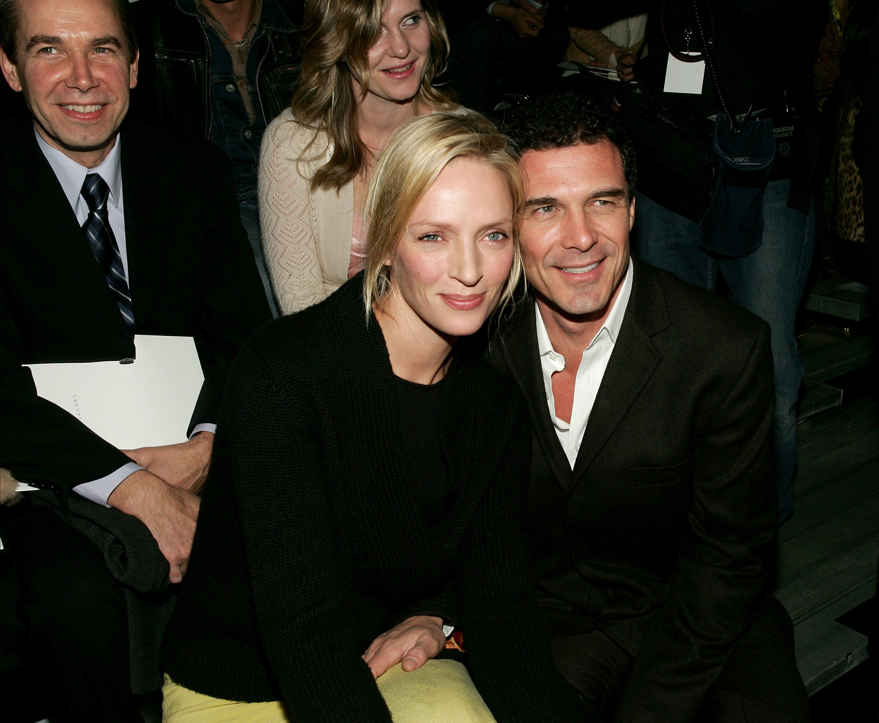 Uma Thurman and hotelier Andre Balazs in 2005.