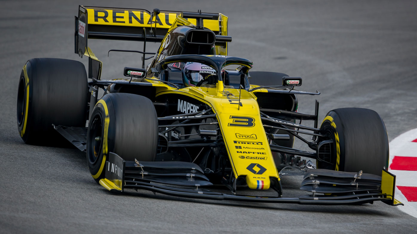 F1 testing Day 2 results | Daniel Ricciardo Renault comments, rear wing ...