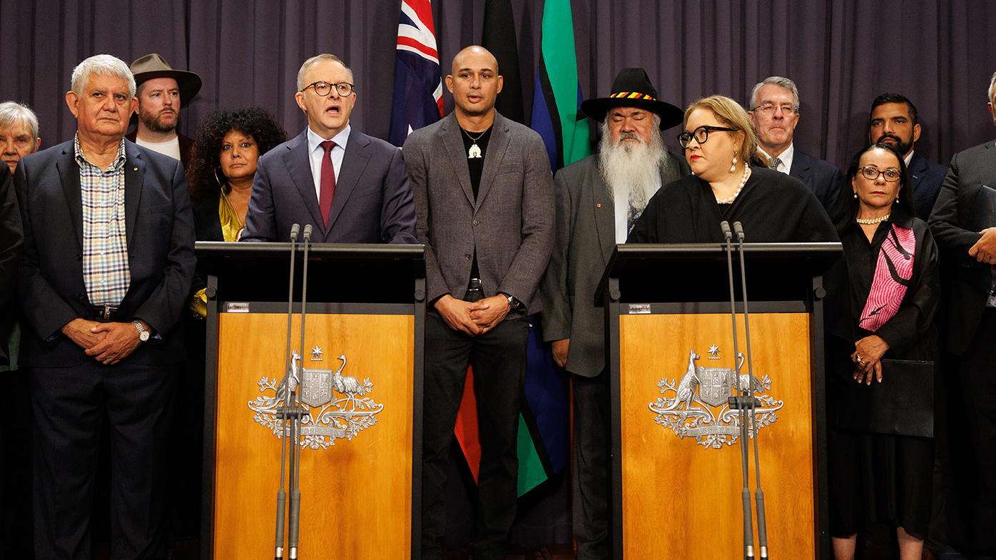 Prime Minister Anthony Albanese reveals the wording of the question to be asked on the referendum to establish an Indigenous Voice to parliament.