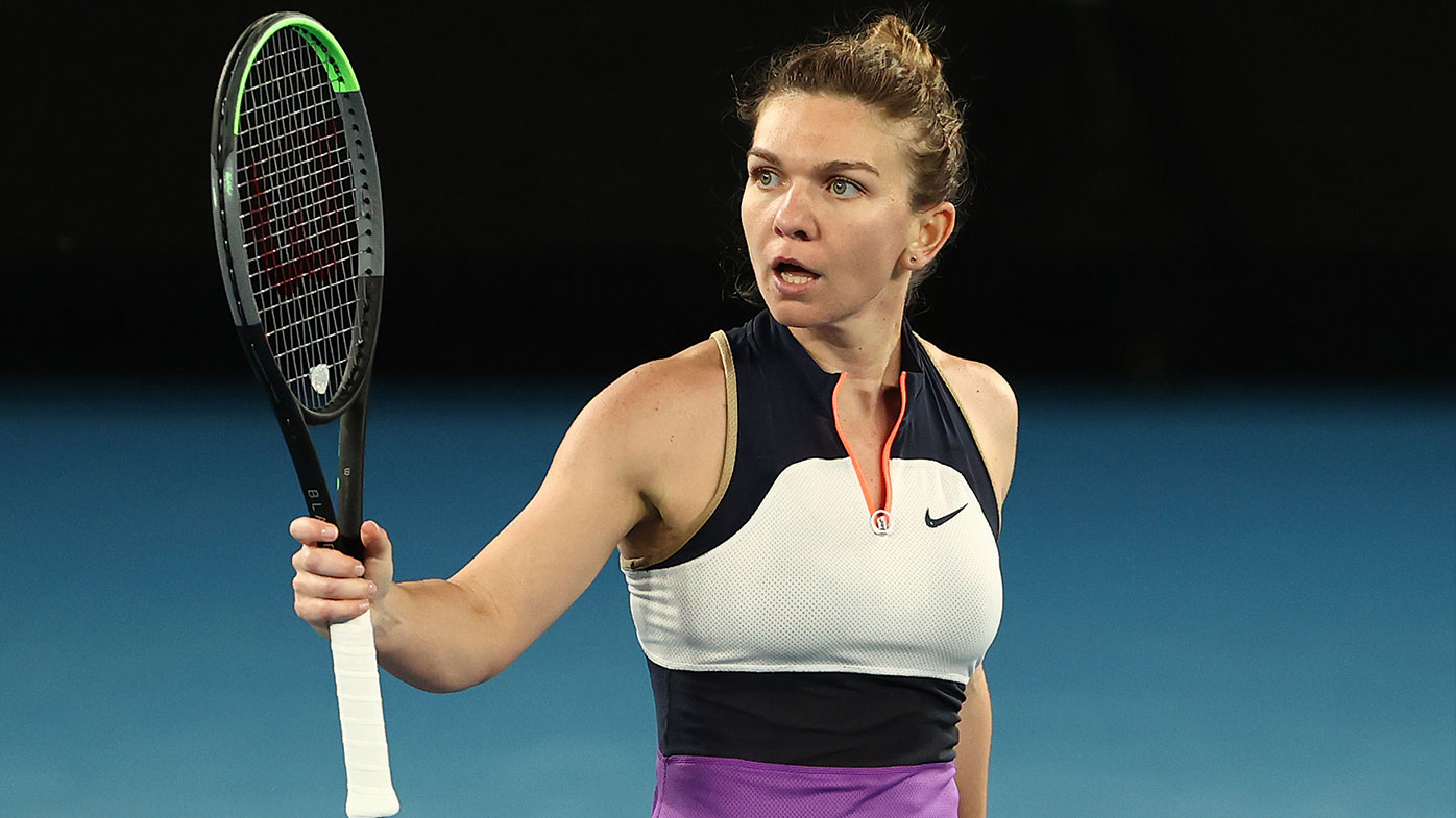 Simona halep live discount tv