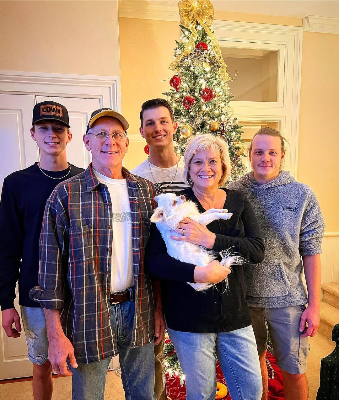 Spencer Hatcher  with mother Holly Hatcher 