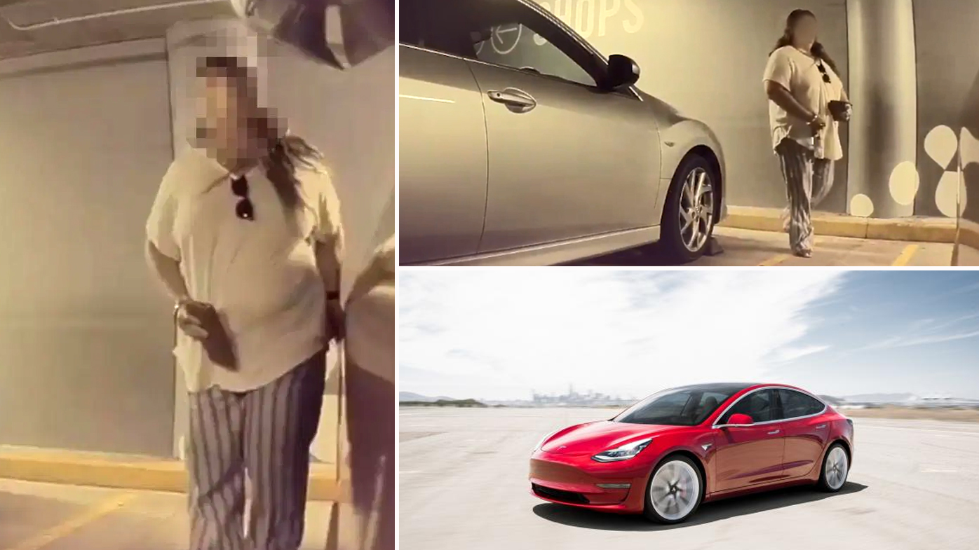 Tesla owner catches vandal on camera keying his Model 3 Tesla