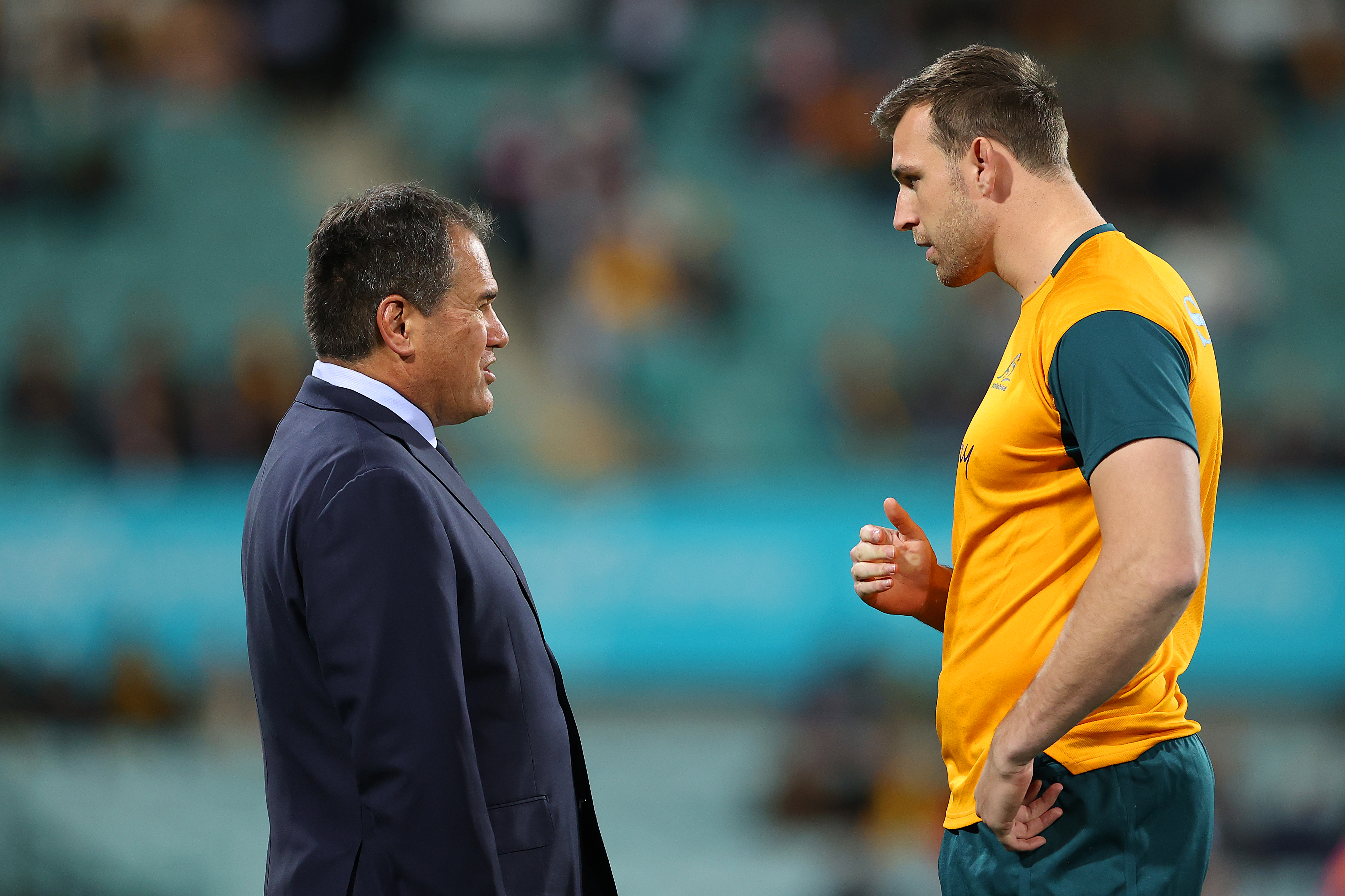 Dave Rennie speaks to Nick Frost.