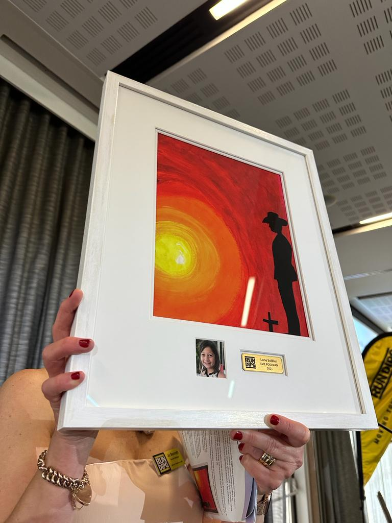 Woman pays $100k for artwork created by nine-year-old.
