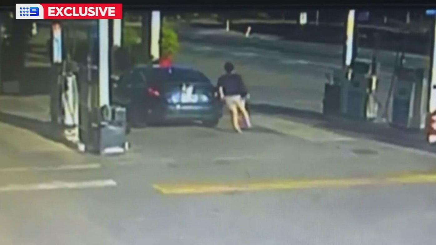 Ms Cox's run as a fugitive came to an end after she filled up at a petrol station in South Australia's Riverland region.