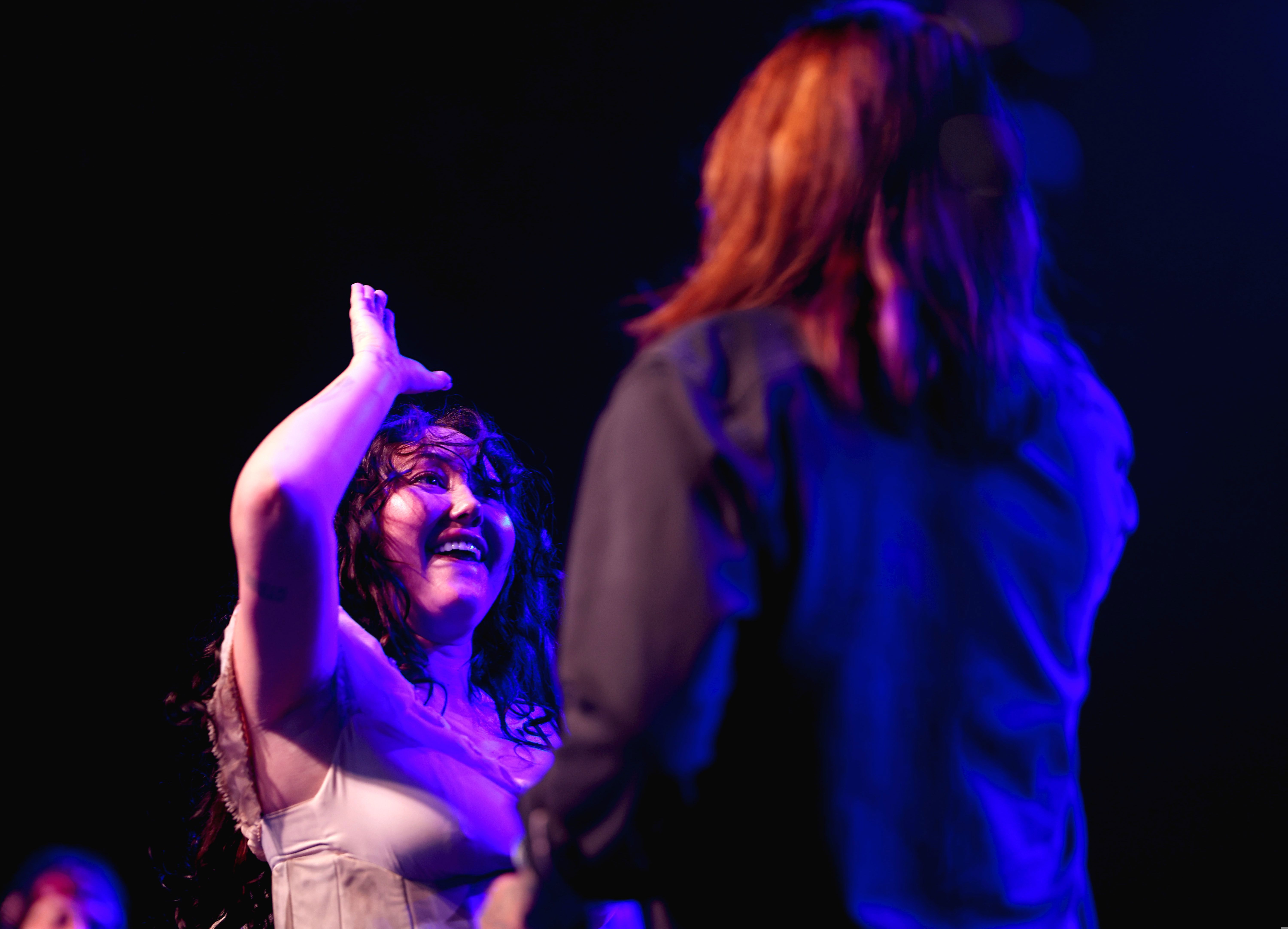 (L-R) Noah Cyrus and Billy Ray Cyrus perform at The Toyota Music Den during the 2026 Stagecoach Festival at Empire Polo Club on April 24, 2026 in Indio, California. (Photo by Matt Winkelmeyer/Getty Images for Stagecoach)