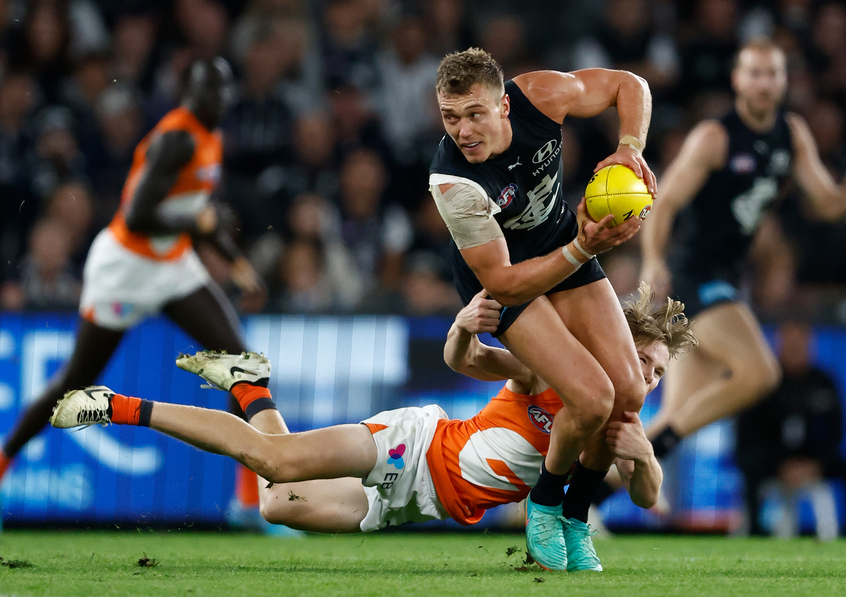 Cripps starred with 38.