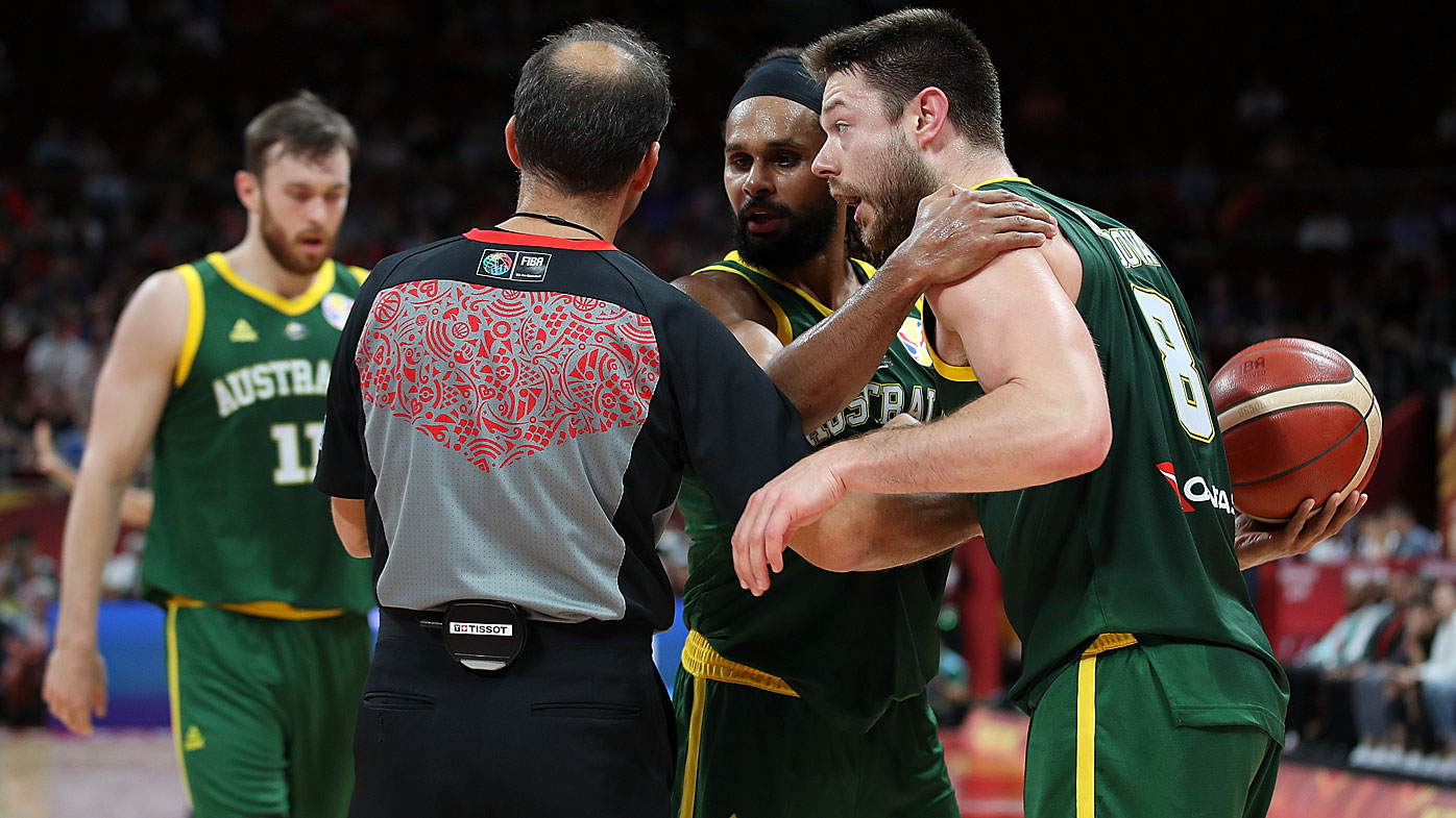 Australia Boomers fume at cheating FIBA World Cup referees officials in Spain loss, Andrew Bogut