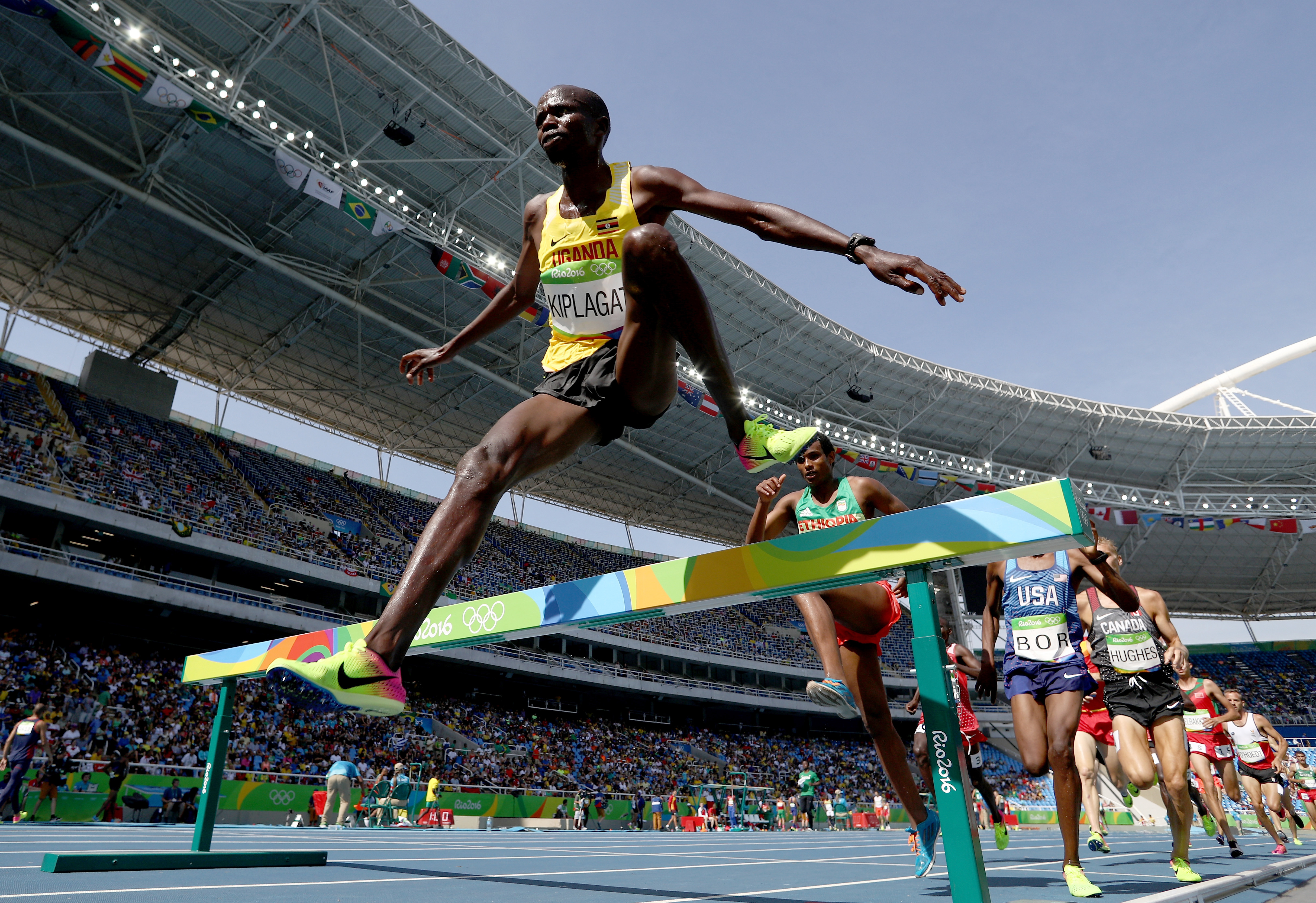 Benjamin Kiplagat in Rio de Janeiro, Brazil in 2016.