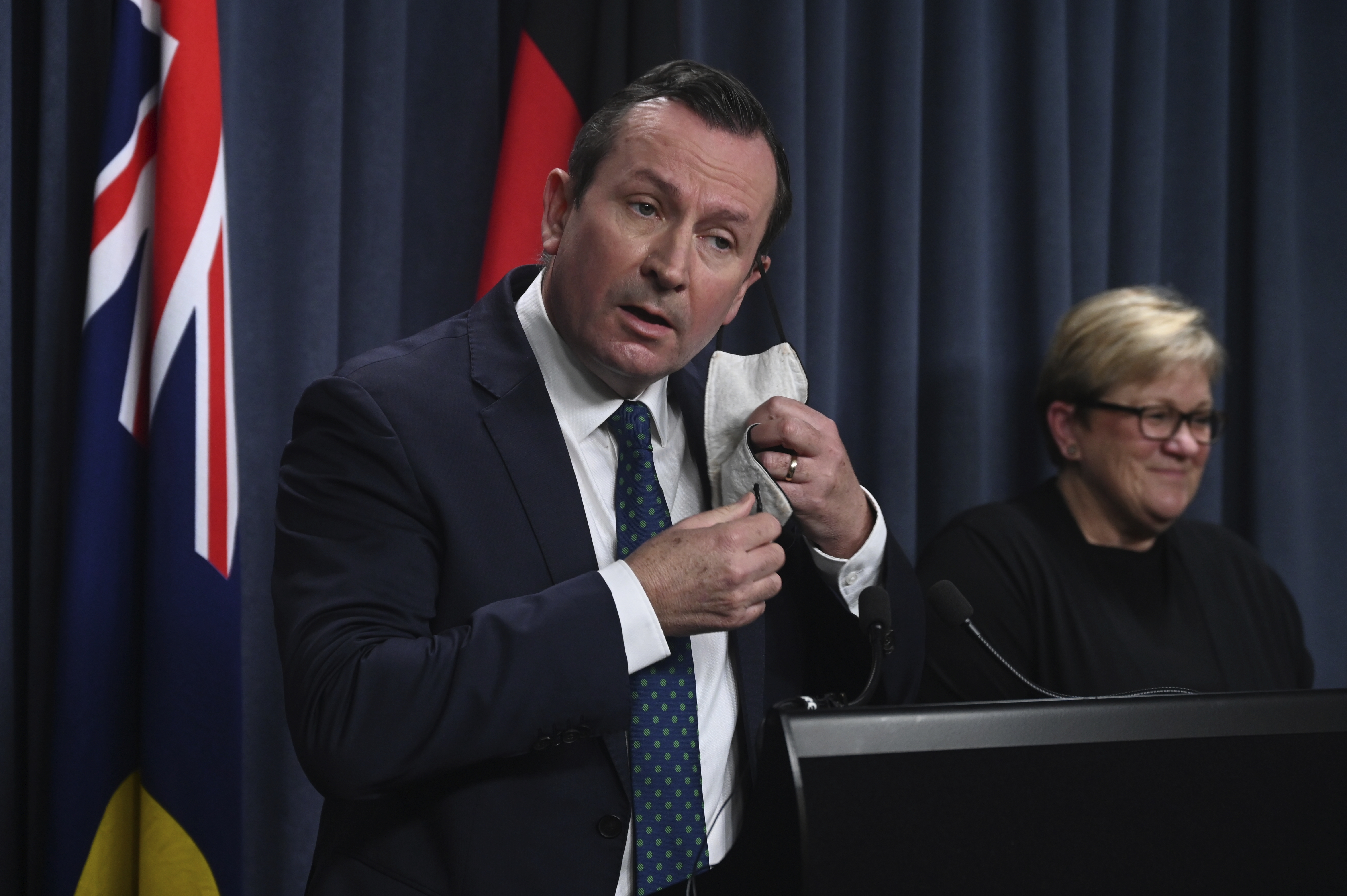 West Australian Premier Mark McGowan announced pone new local case of COVID-19.