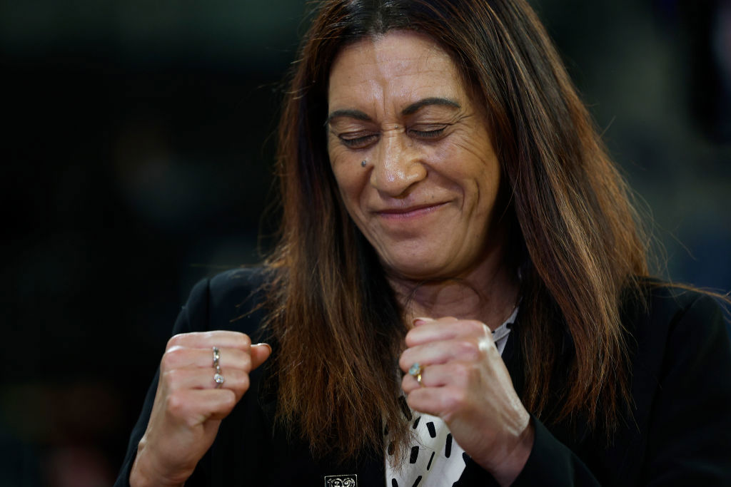 Dame Noeline Taurua, head coach of New Zealand.