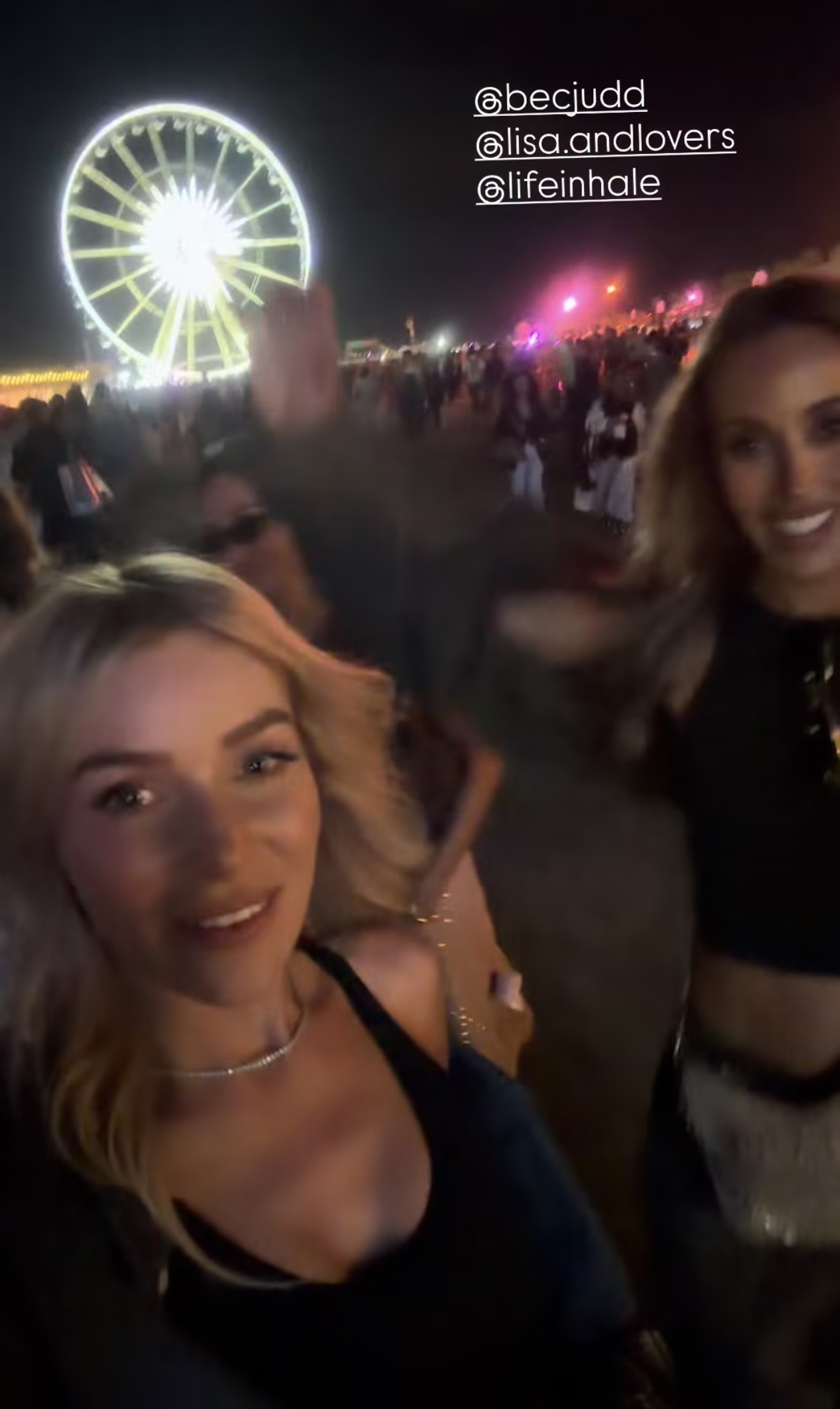 Bec Judd and Jessie Roberts.