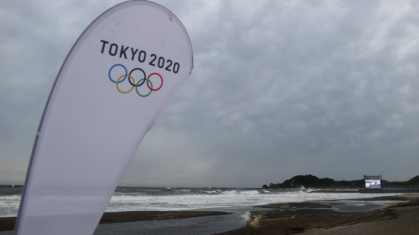 Tokyo Olympic Games Pandemic Olympics endured heat, and now a typhoon