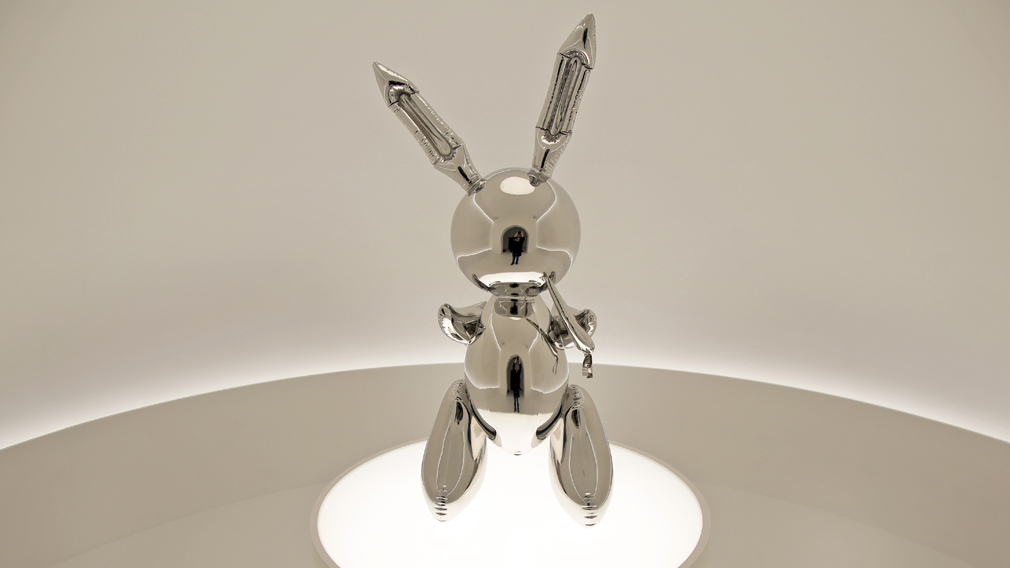 Jeff Koons, Rabbit (Black) (2019)