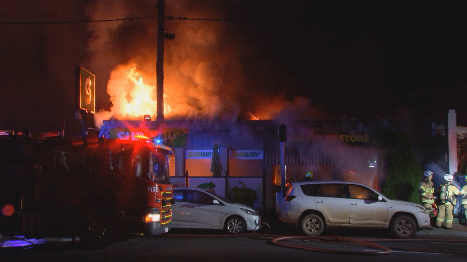 Thornbury: The Cheesecake Shop and Subway stores gutted by suspicious fire  in Melbourne